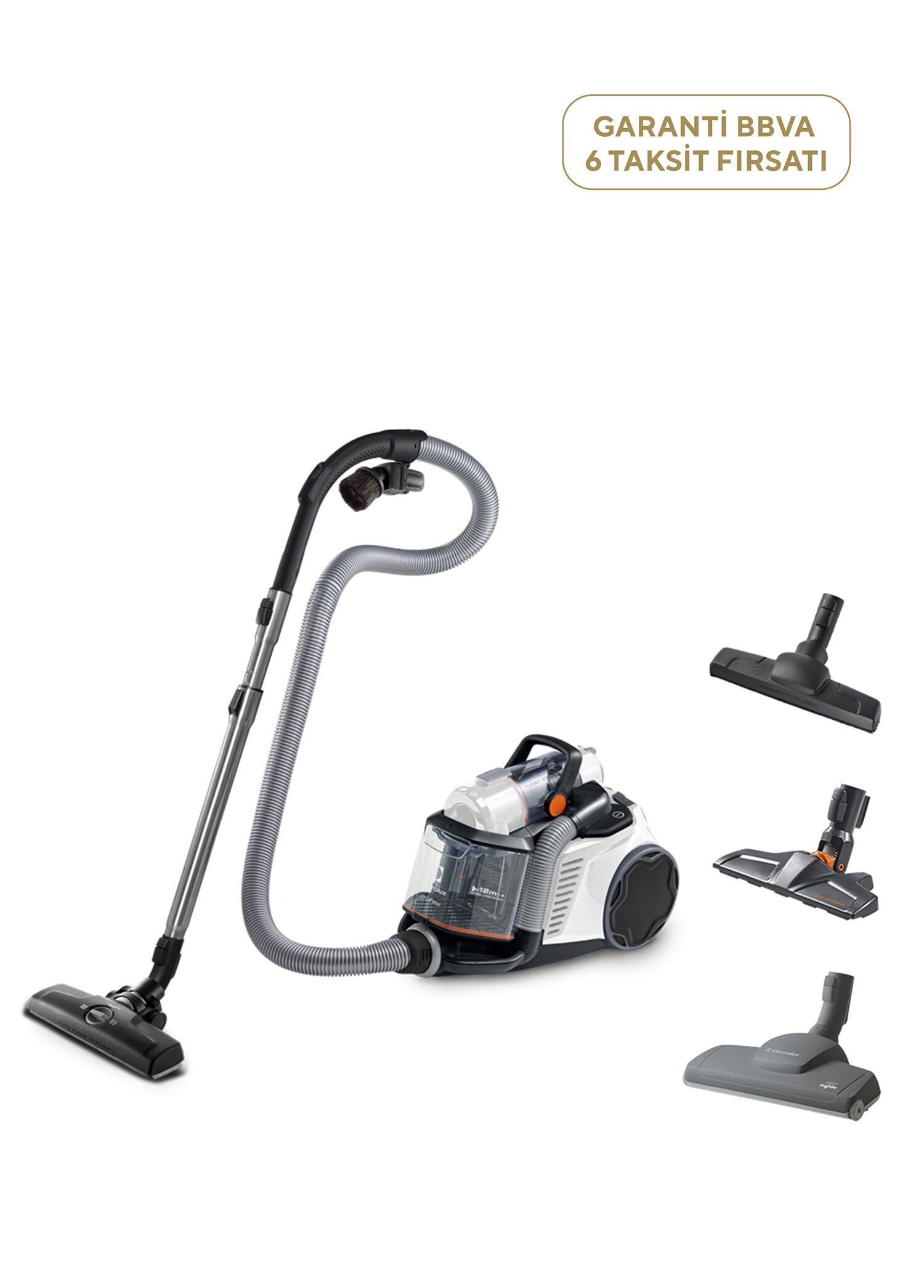 Ultra Flex EUFC8ALRGY Toz Torbasız Elektrikli Süpürge 650 W