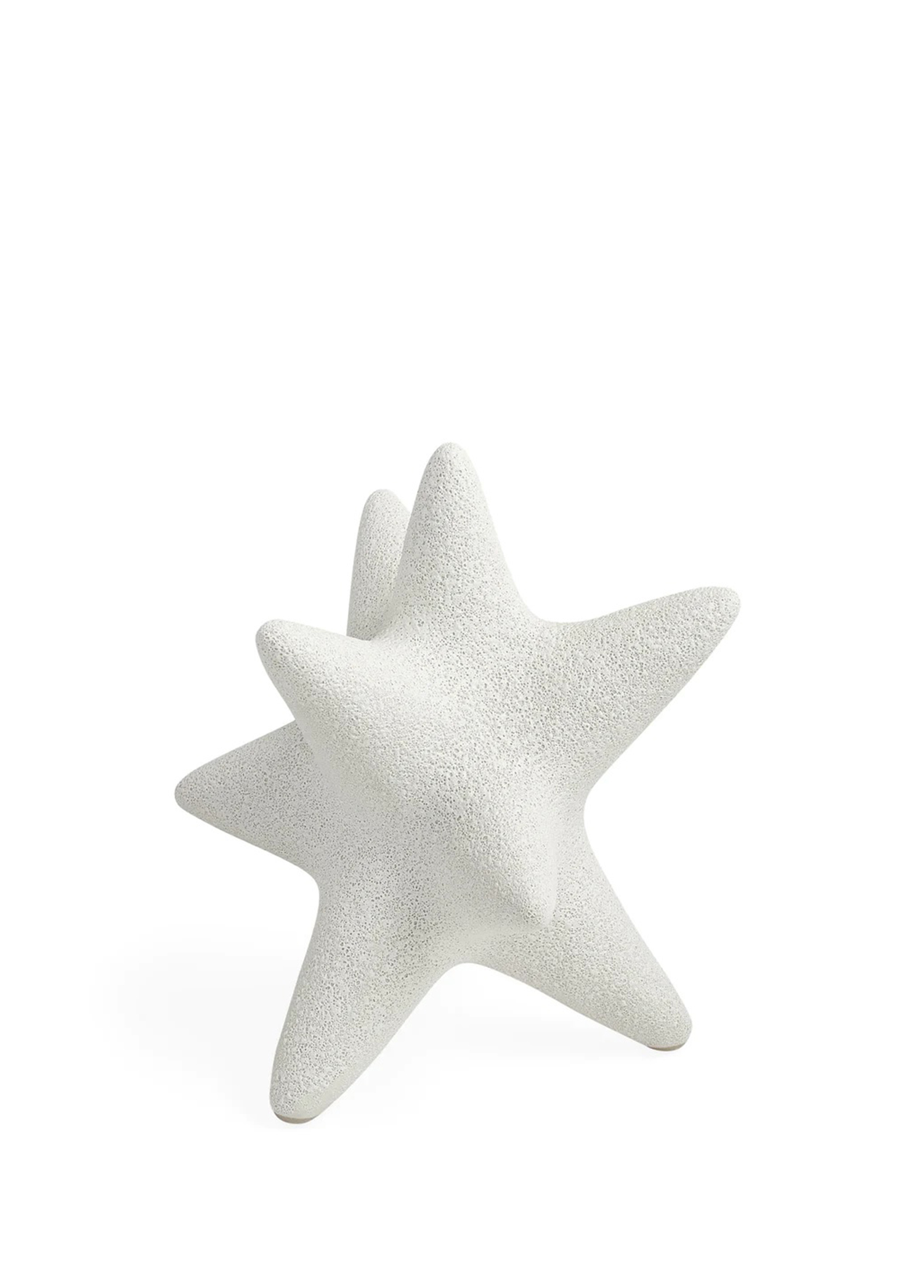 Jonathan Adler Vesuvius Beyaz Seramik Dekoratif Obje Beyaz