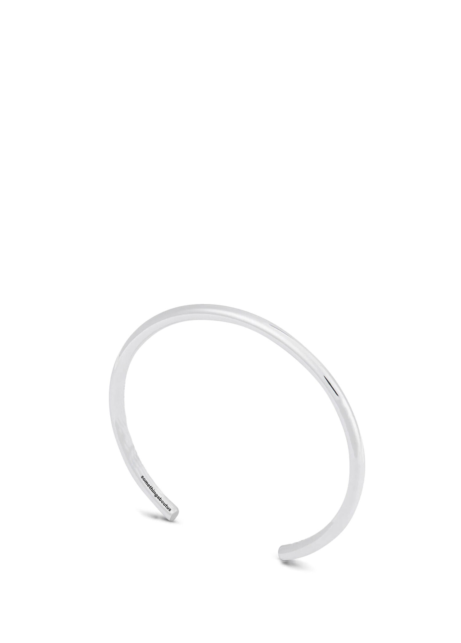 Bangle 925 Ayar Gümüş Erkek Bileklik