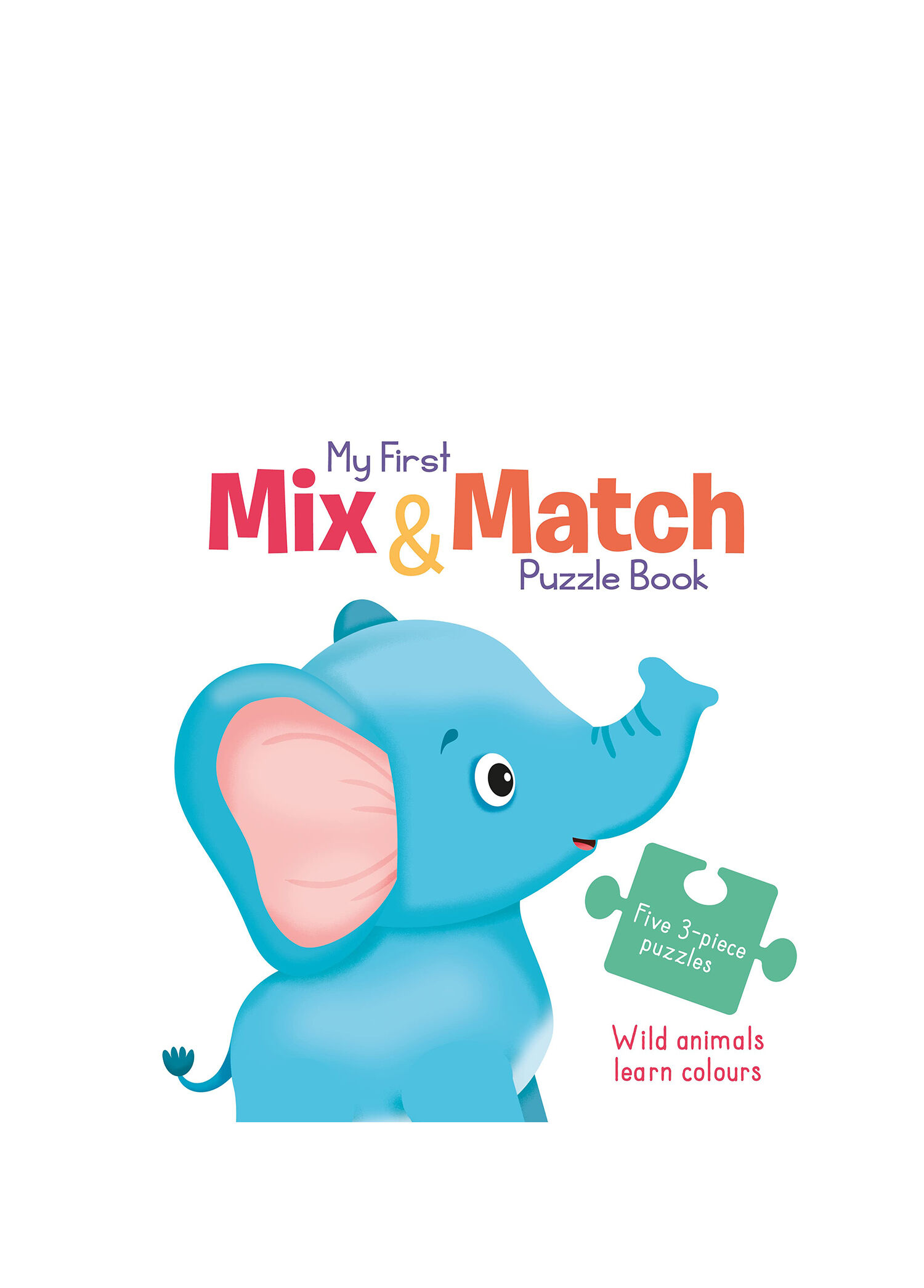 Yoyo Books  - First Mix Match Puzzle Wild Book - Çok Renkli