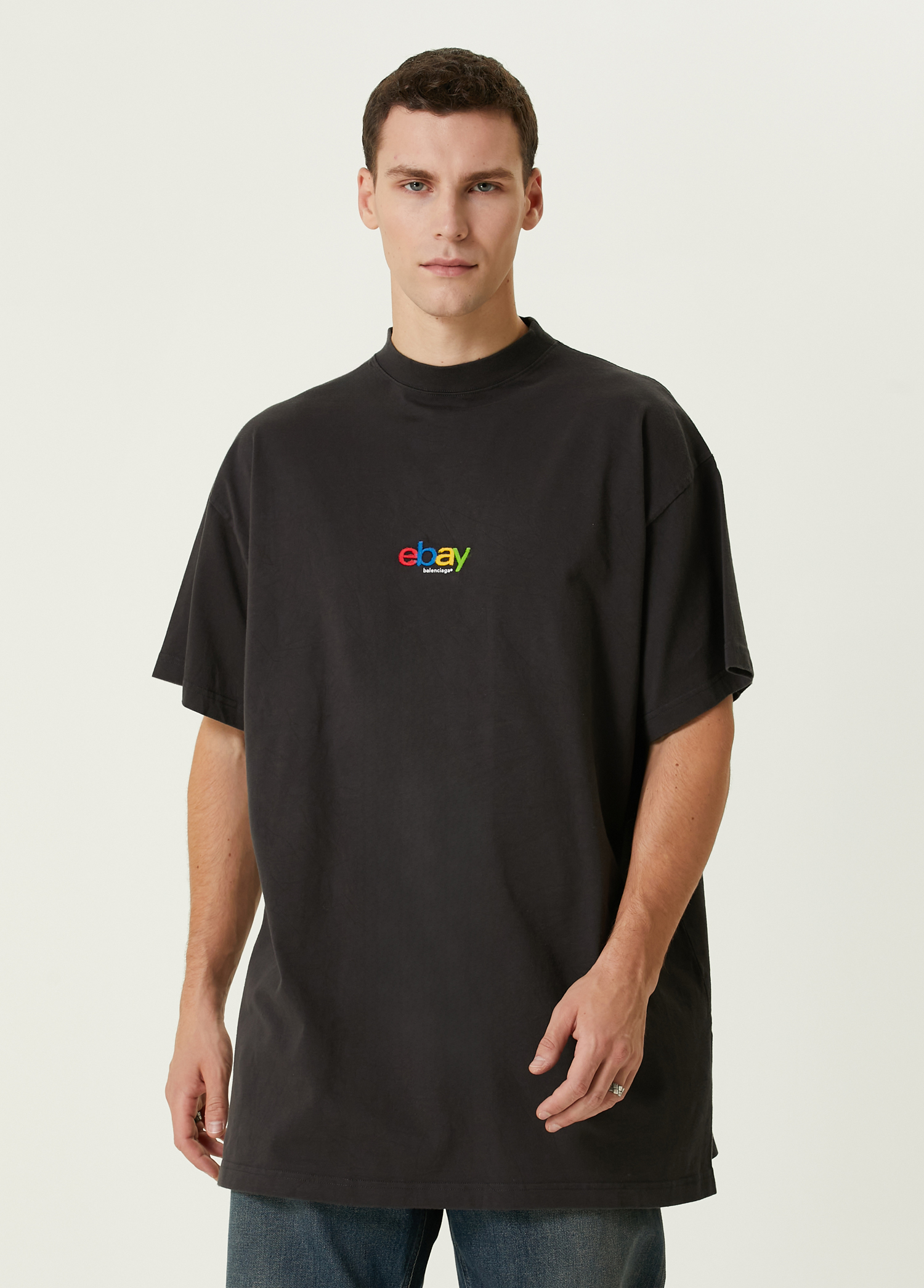 Ebay Siyah Oversized T-shirt