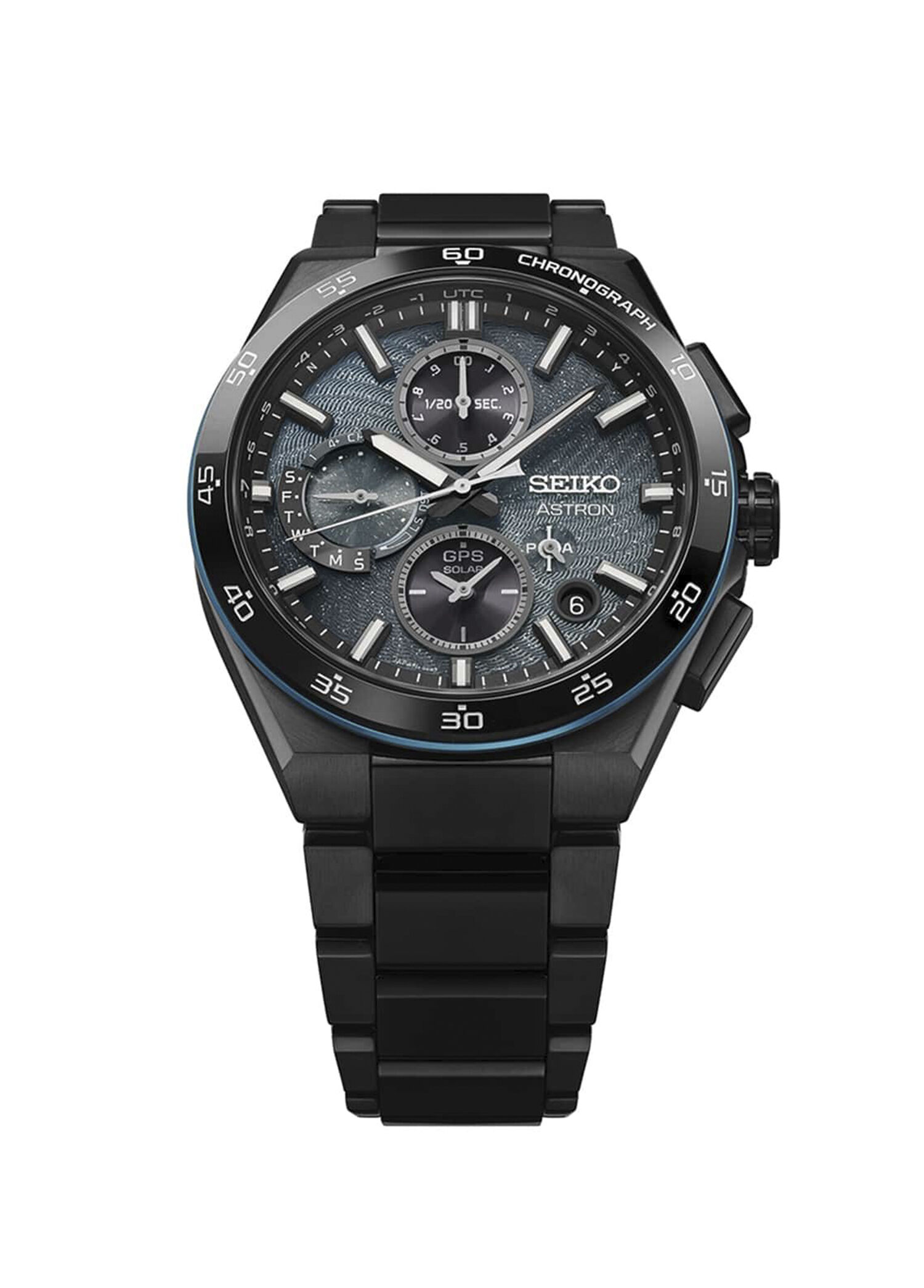 SEIKO 腕時計 Seiko Siyah Erkek SEISH187J Siyah Titanyum Erkek Kol Saati 1924807