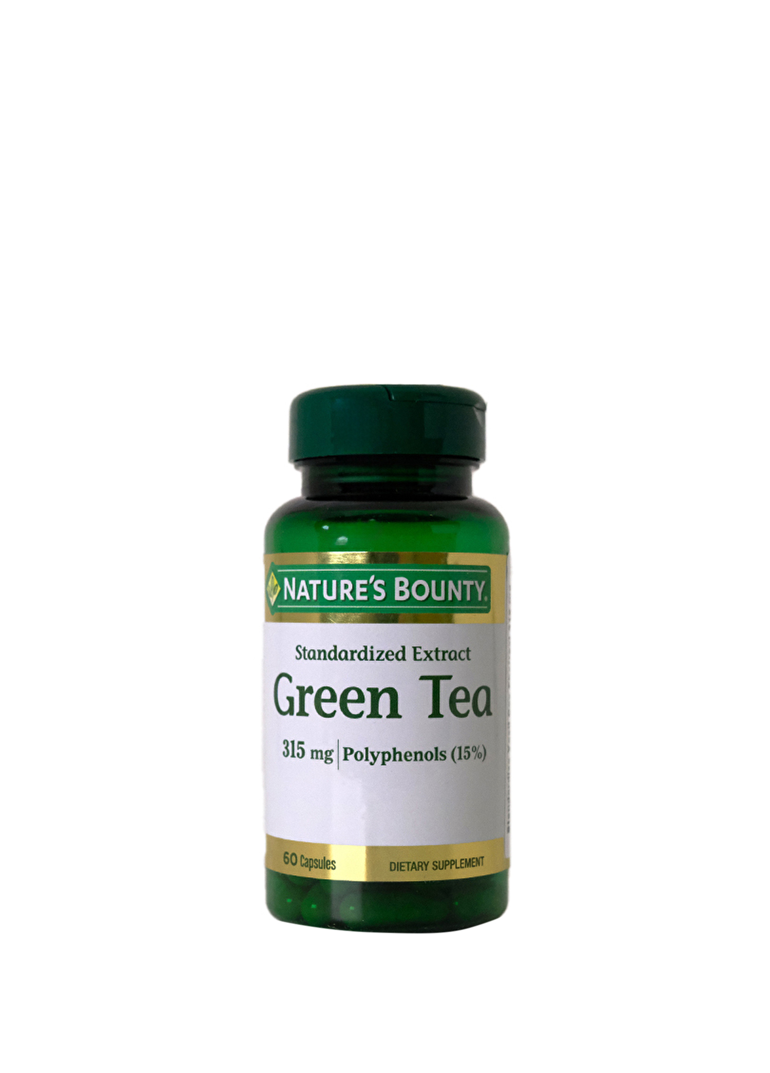 Green Tea 315 mg Takviye Edici Gıda 60 Kapsül