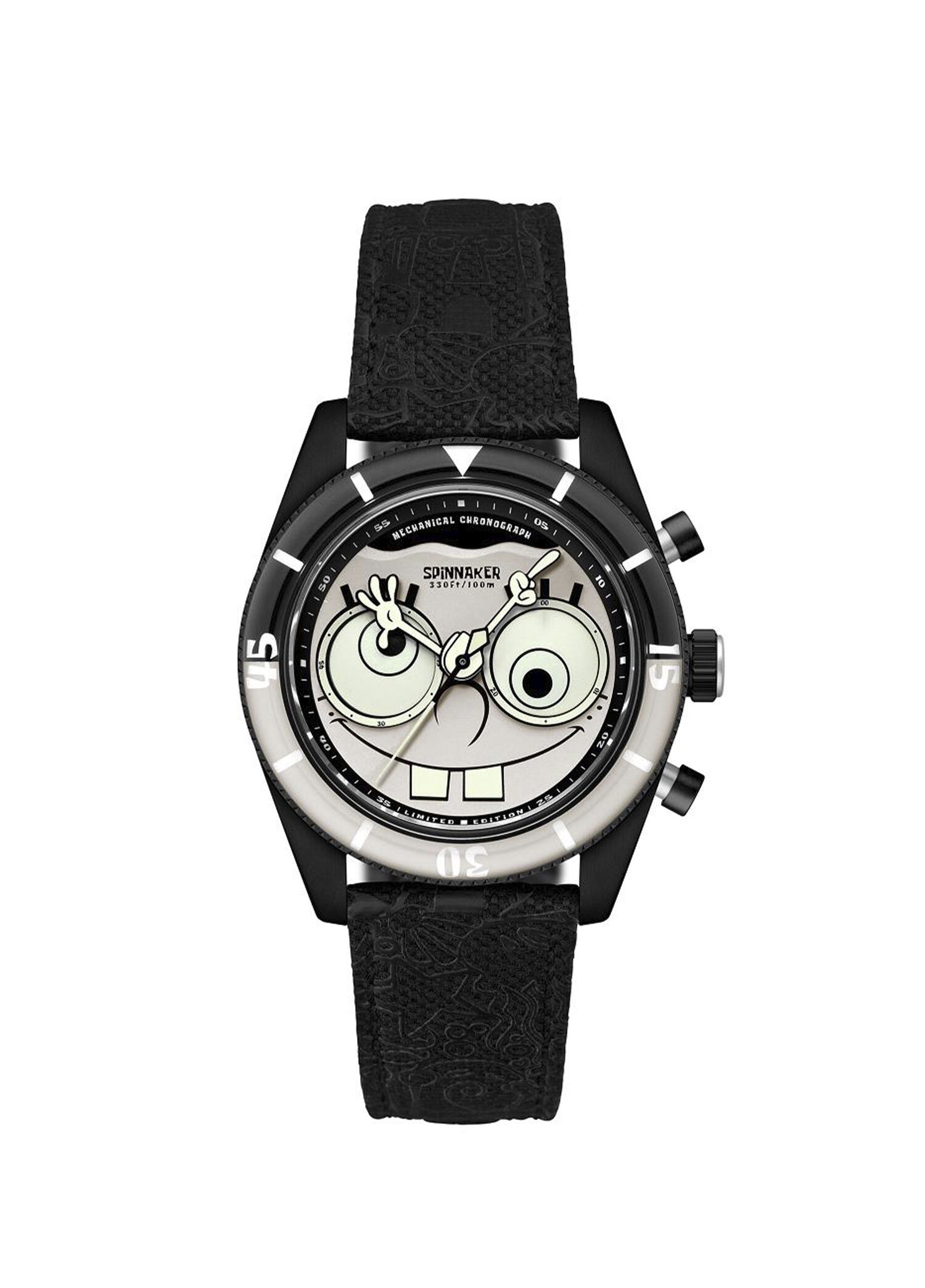 Fleuss SpongeBob SquarePants SP-5153-02 Siyah Erkek Kol Saati