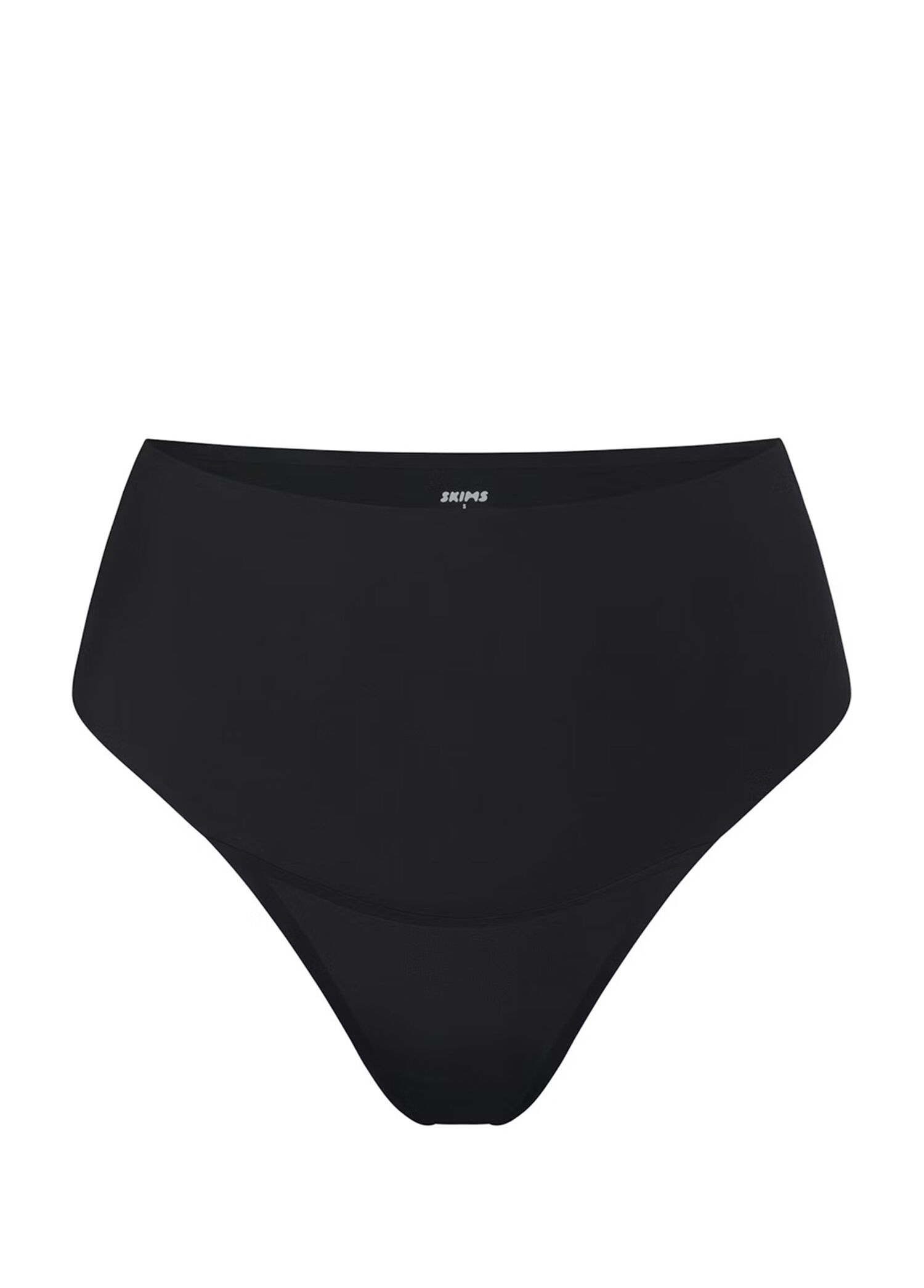 Smoothing Intimates High Waisted Siyah Thong