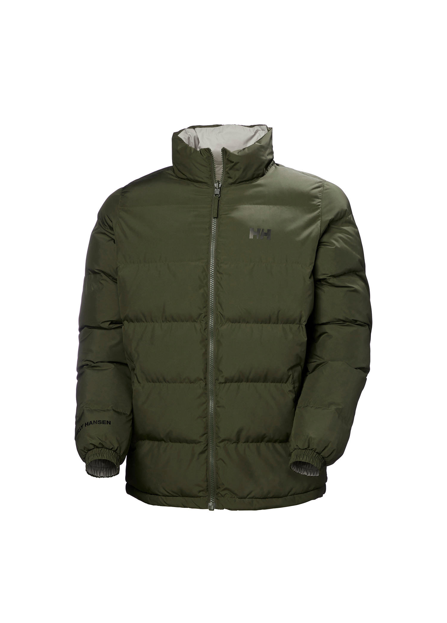 Yu 23 Reversible Puffer Utility Green Erkek Mont