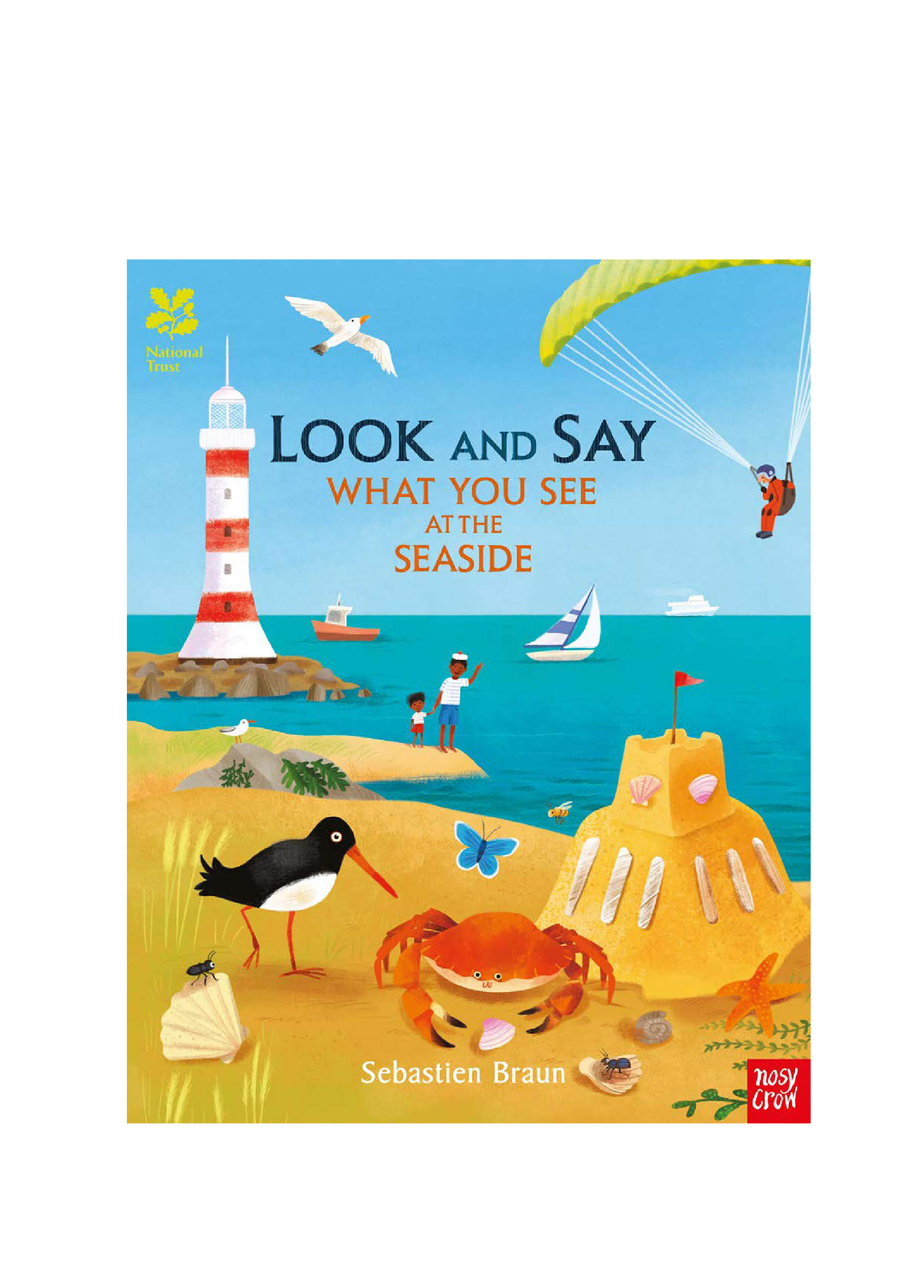 National Trust Look And Say What You See At The Seaside Book