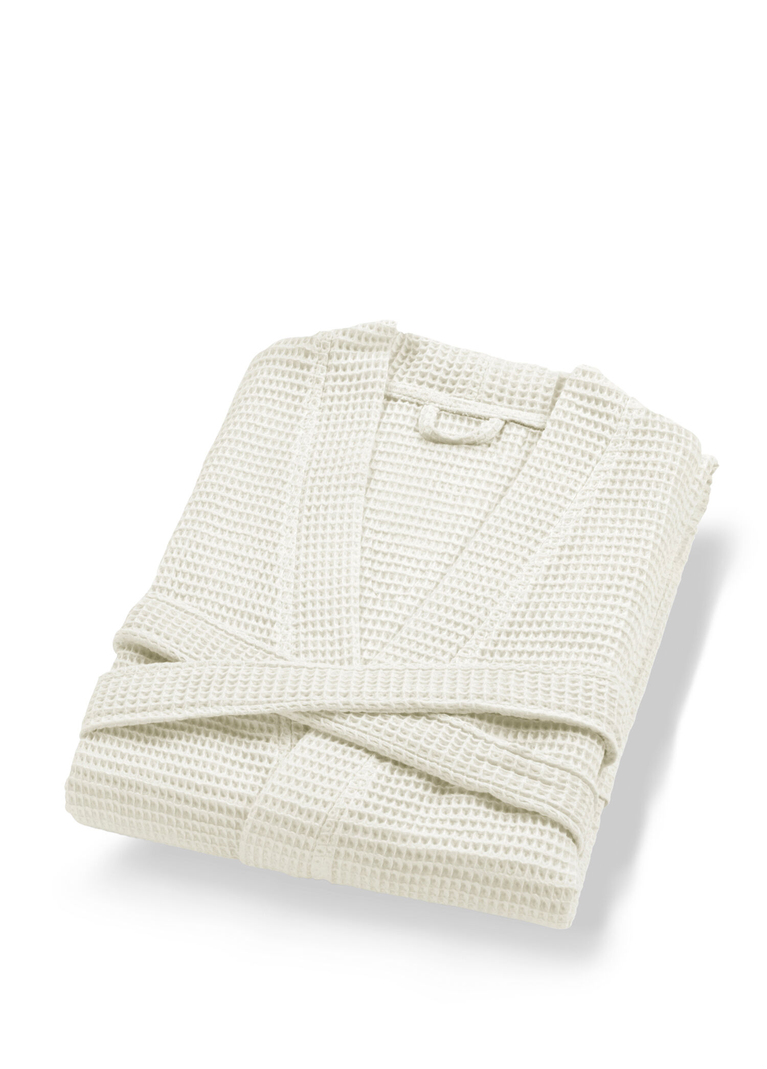 Mia Aerocotton® Waffle Ivory Pamuklu Unisex Bornoz