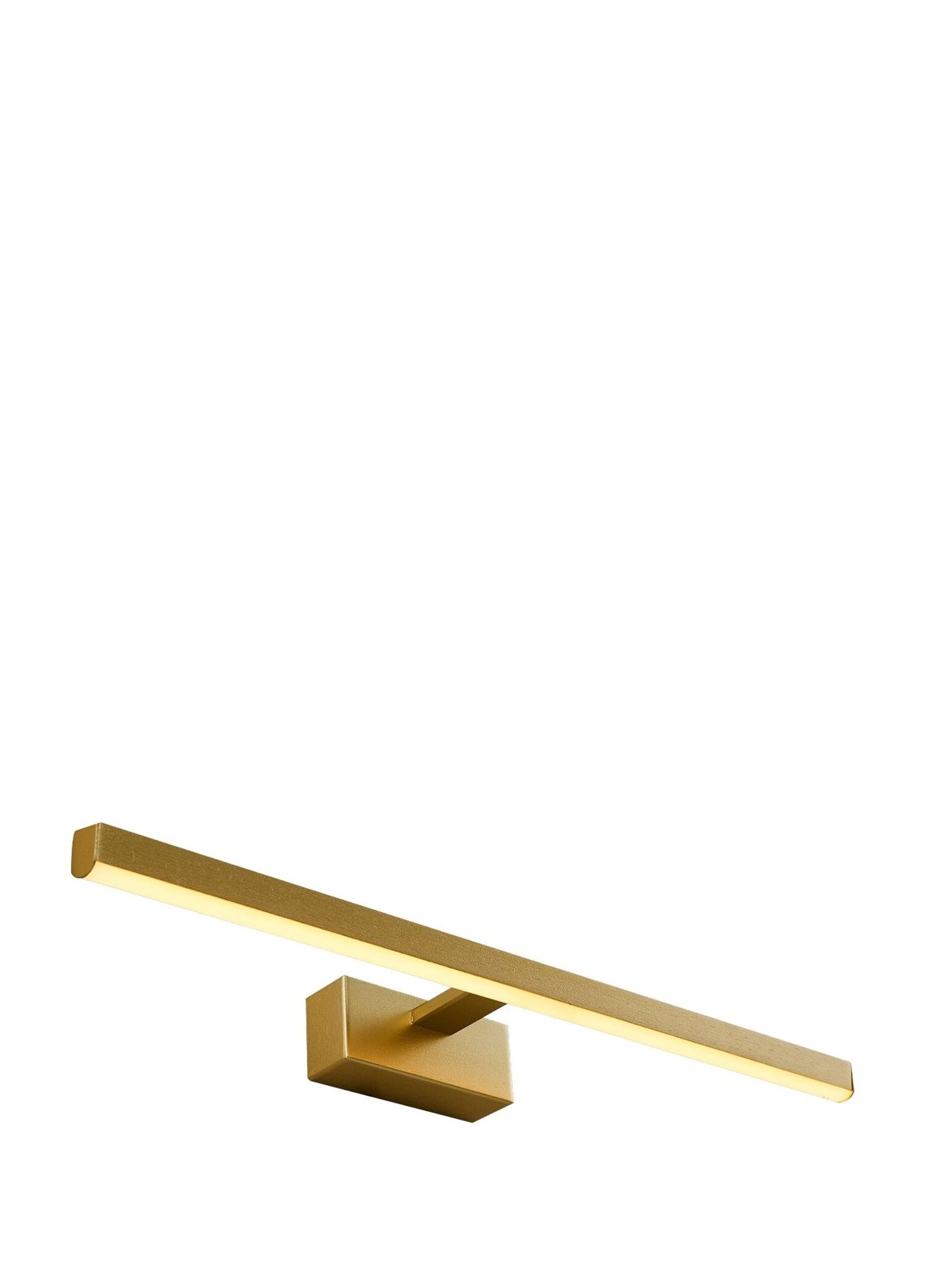 Line Gold Metal Led Aplik