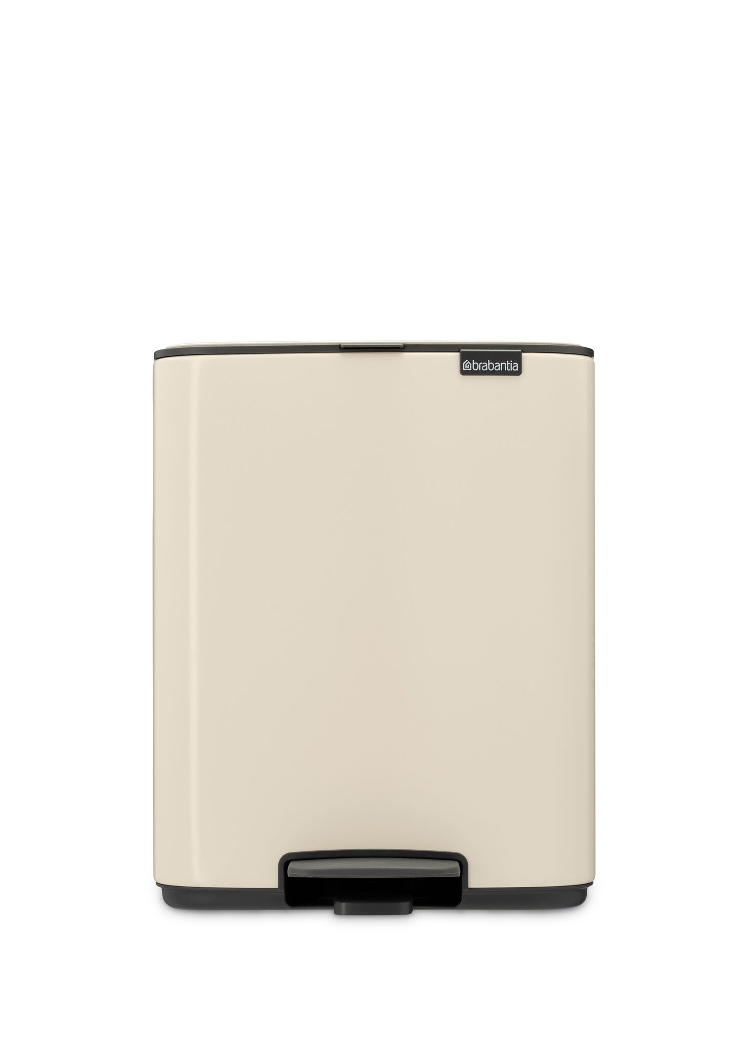 Bo Soft Beige Çelik Pedallı Çöp Kutusu 12 lt