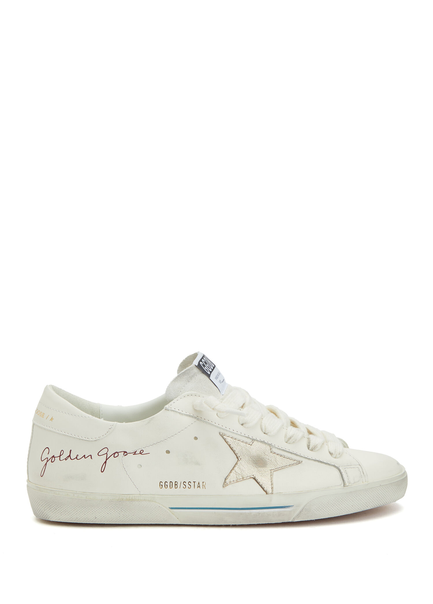 Sstar Beyaz Erkek Deri Sneaker