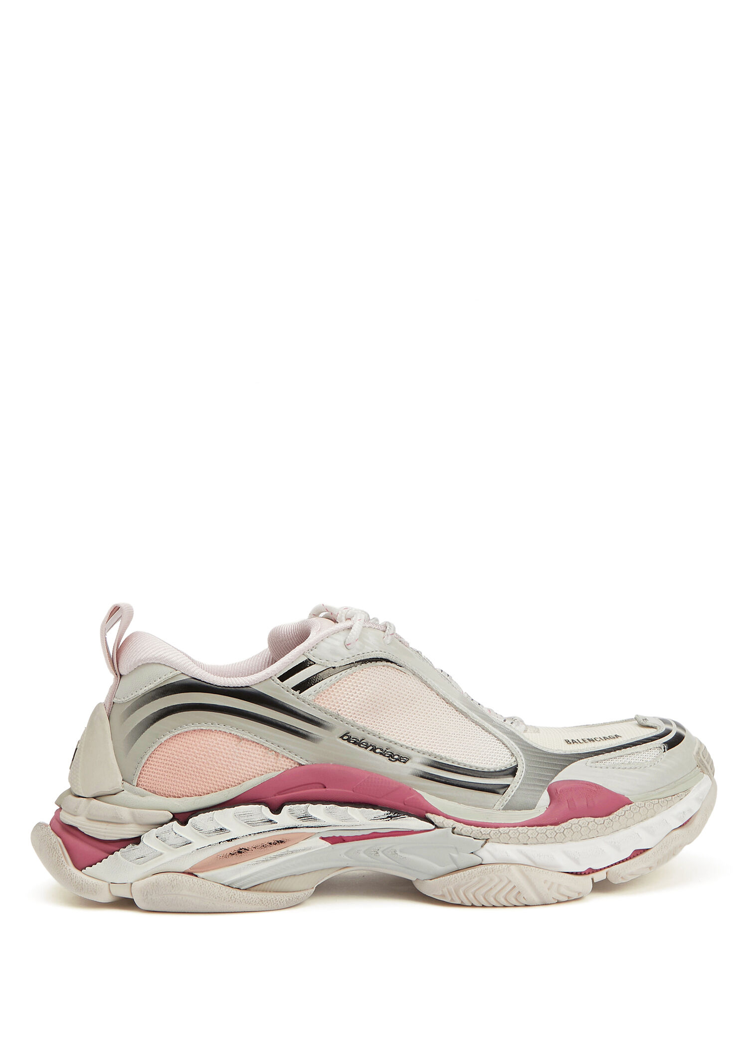 Balenciaga Beyaz-Mor Kadın Triple S Kadın Sneaker 1984882 | Beymen
