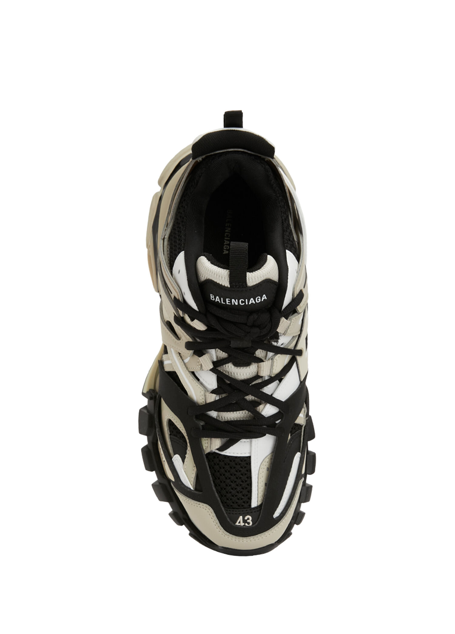 Balenciaga Bej-Siyah Erkek Track Bej Siyah Erkek Sneaker 1691189