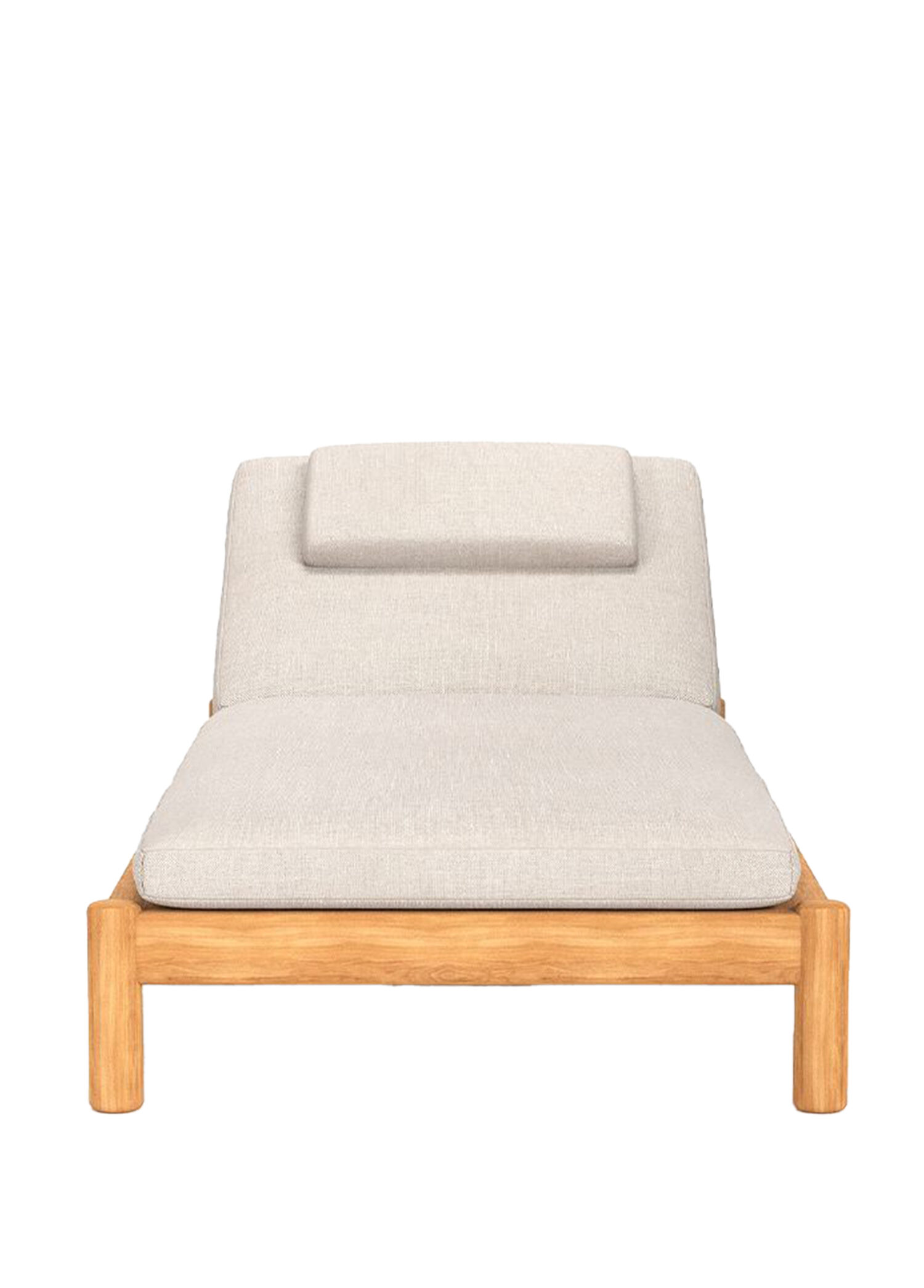 Mara Teak Ağacı Şezlong