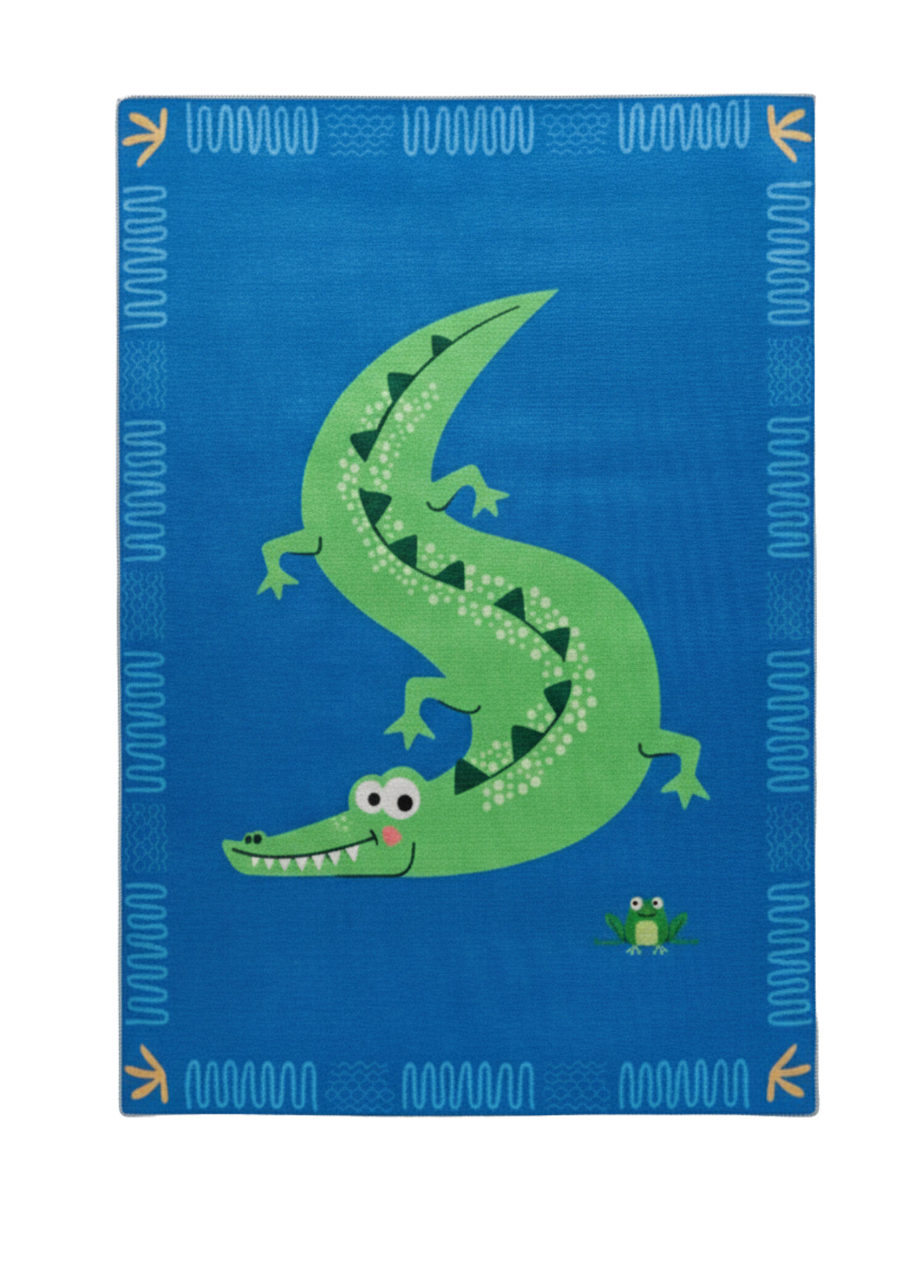 Croc-a-Dream Çok Renkli Yıkanabilir Çocuk Halısı 120 x 160 cm