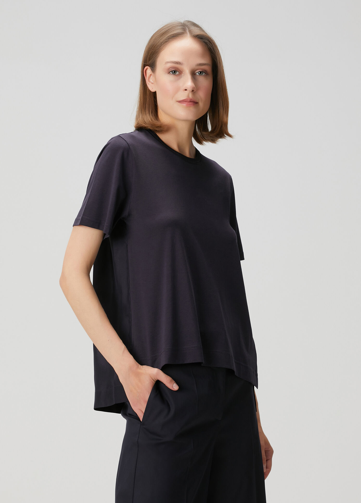 Lacivert T-shirt