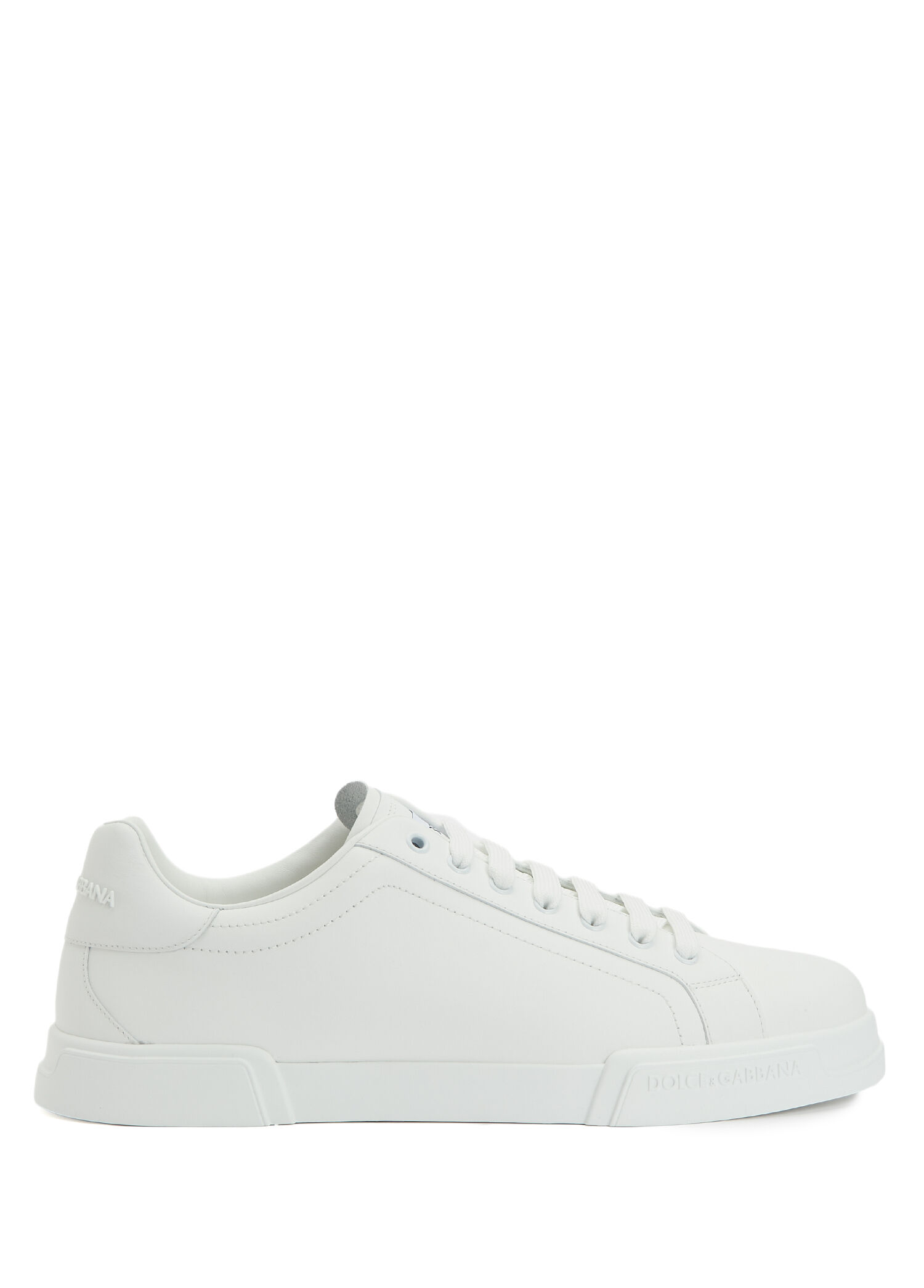 Beyaz Erkek Deri Sneaker