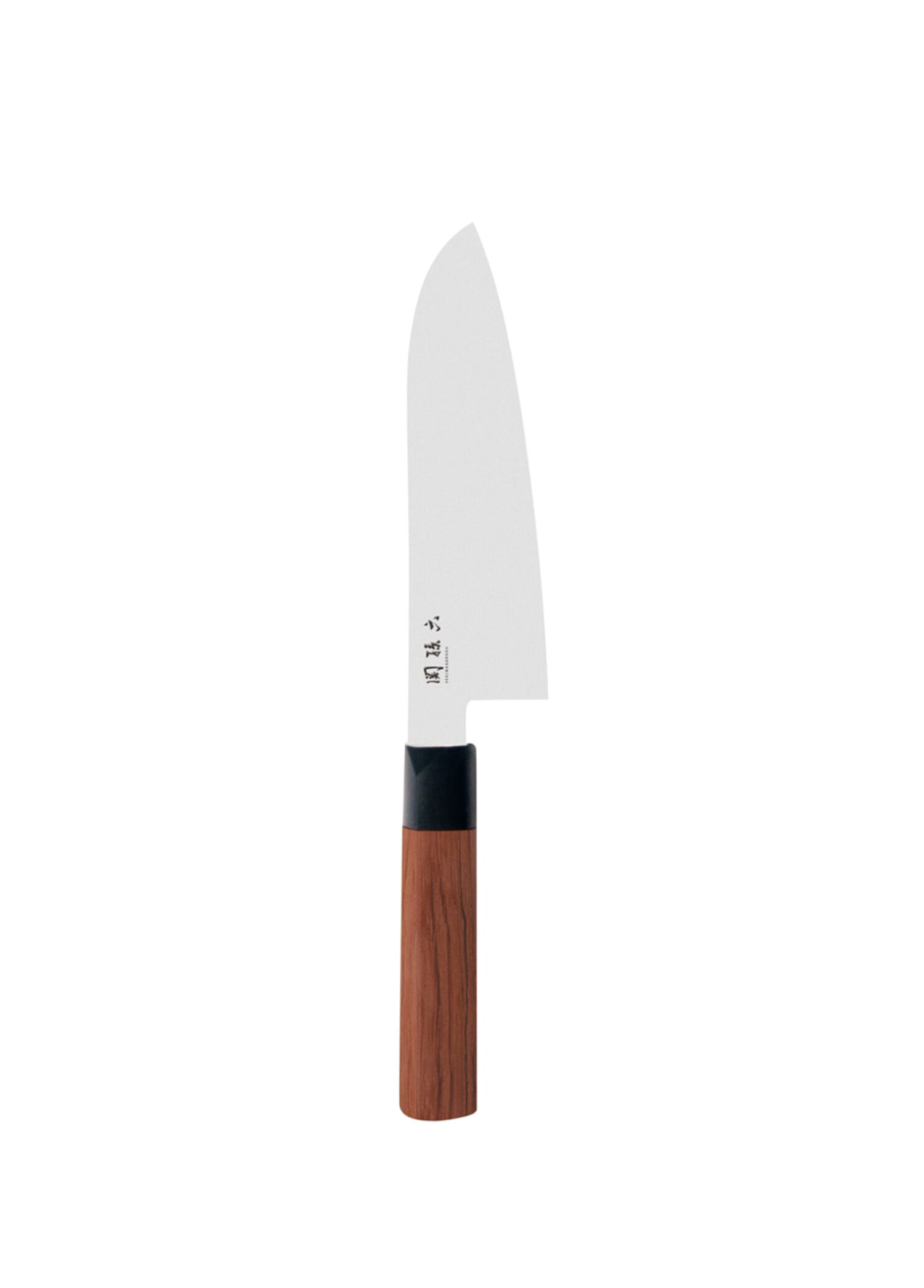 Kai - Seki Magoroku Red Wood Santoku Şef Bıçağı Mgr0170s - Kahverengi