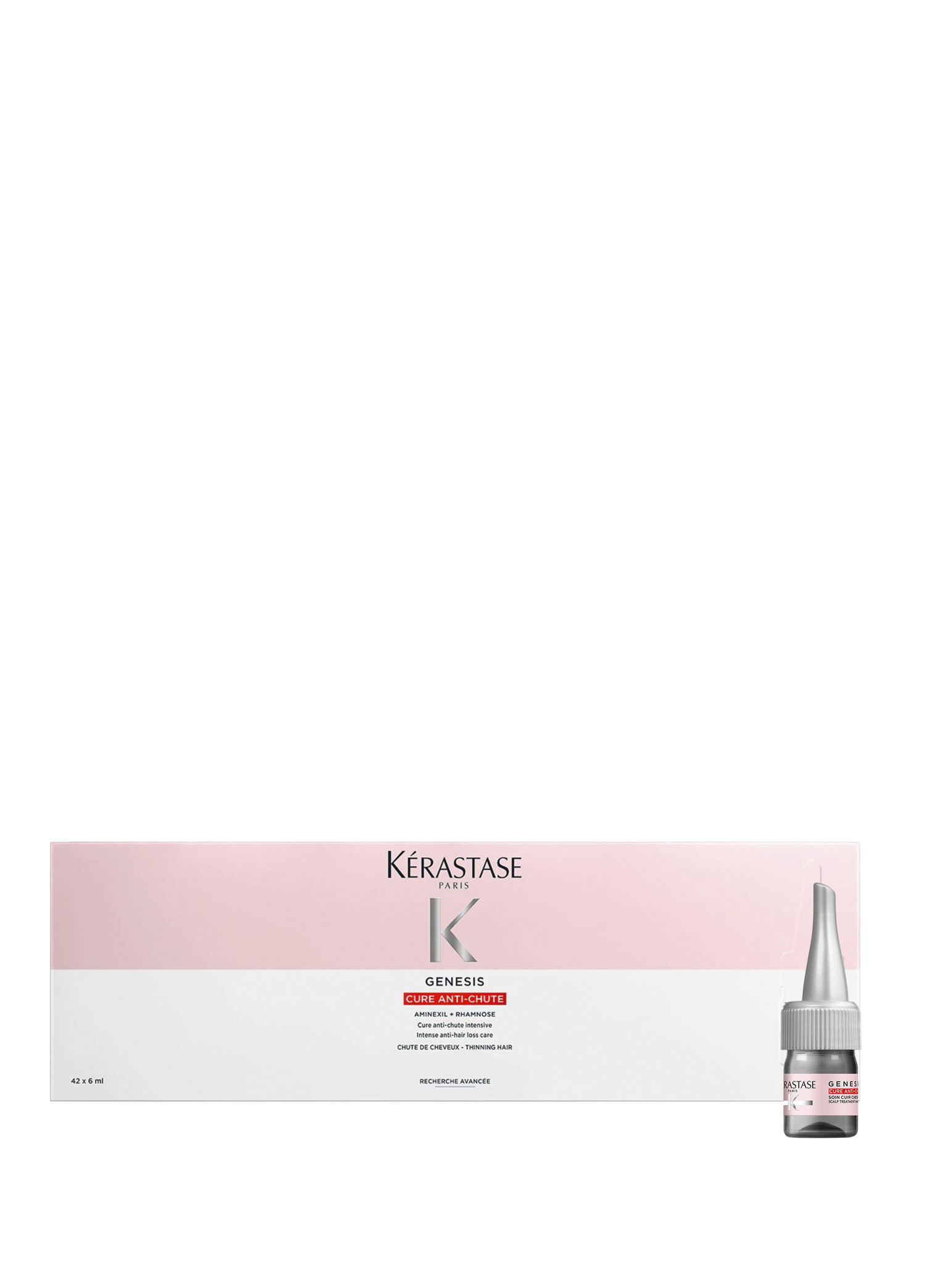 Genesis Cure Anti Hair Loss Dökülme Karşıtı Güçlendirici Saç Bakım Kürü 42 x 6 ml