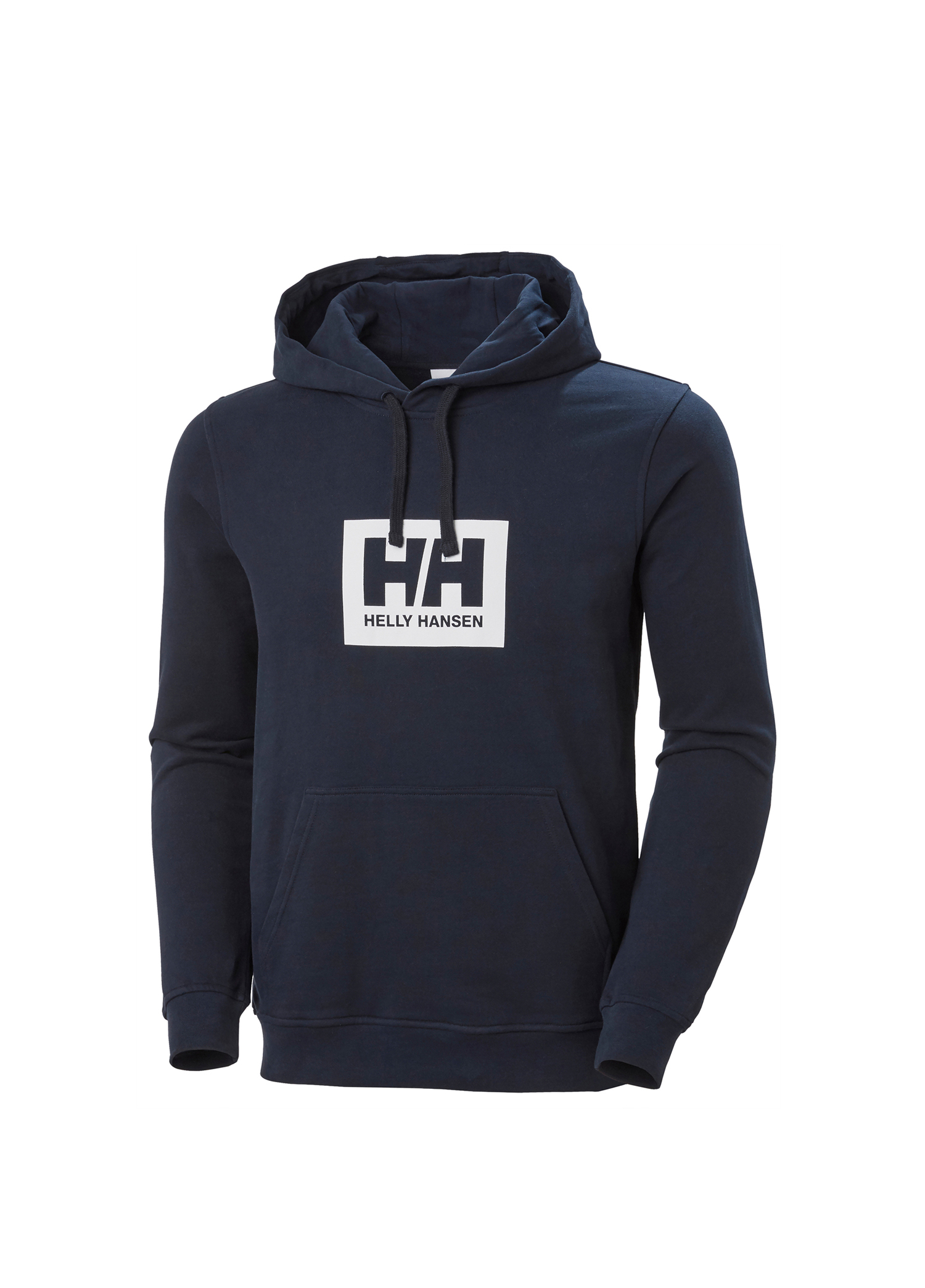 Box Kapüşonlu Navy Erkek Sweatsirt