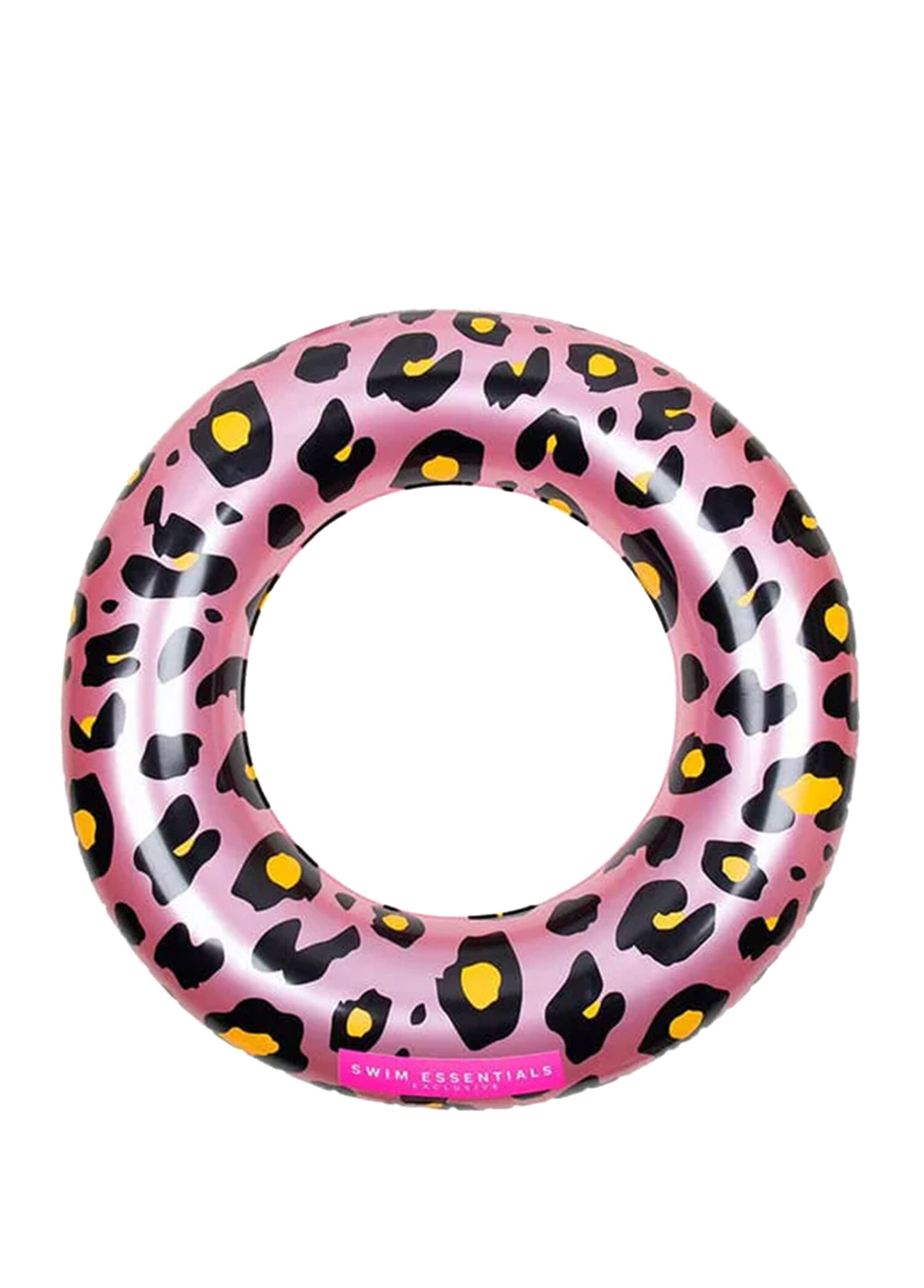 Rose Gold Leopard Unisex Çocuk Yüzme Simidi 90 cm