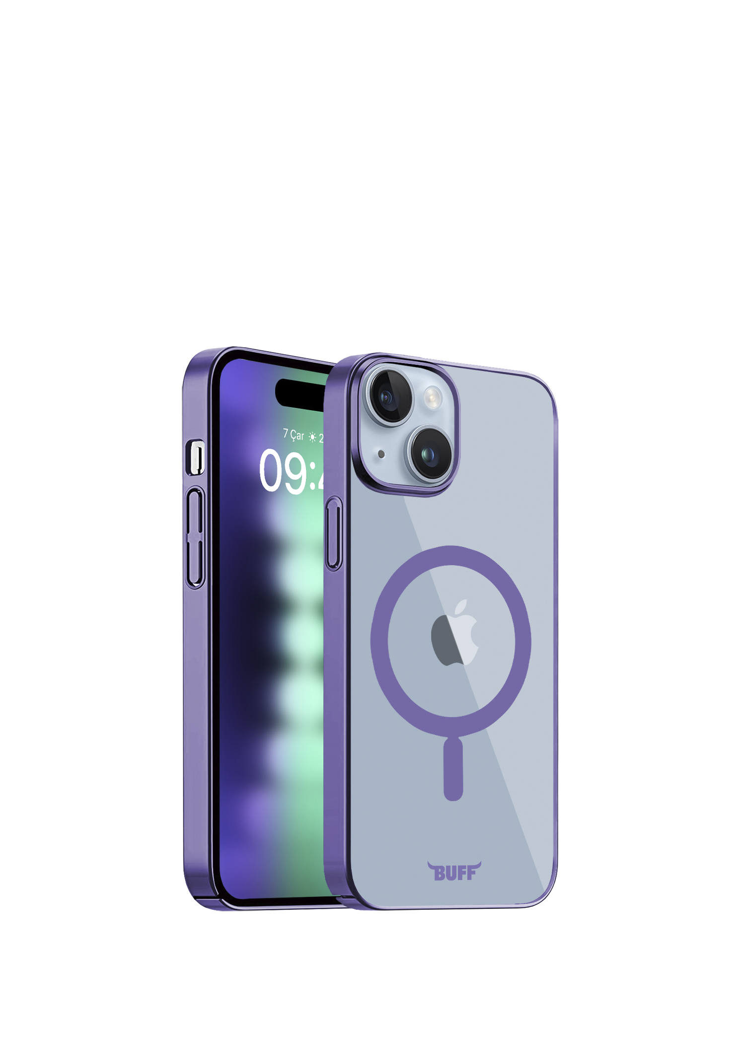 Purple iPhone 15 Plus MagSafe Slim Fit Kılıf