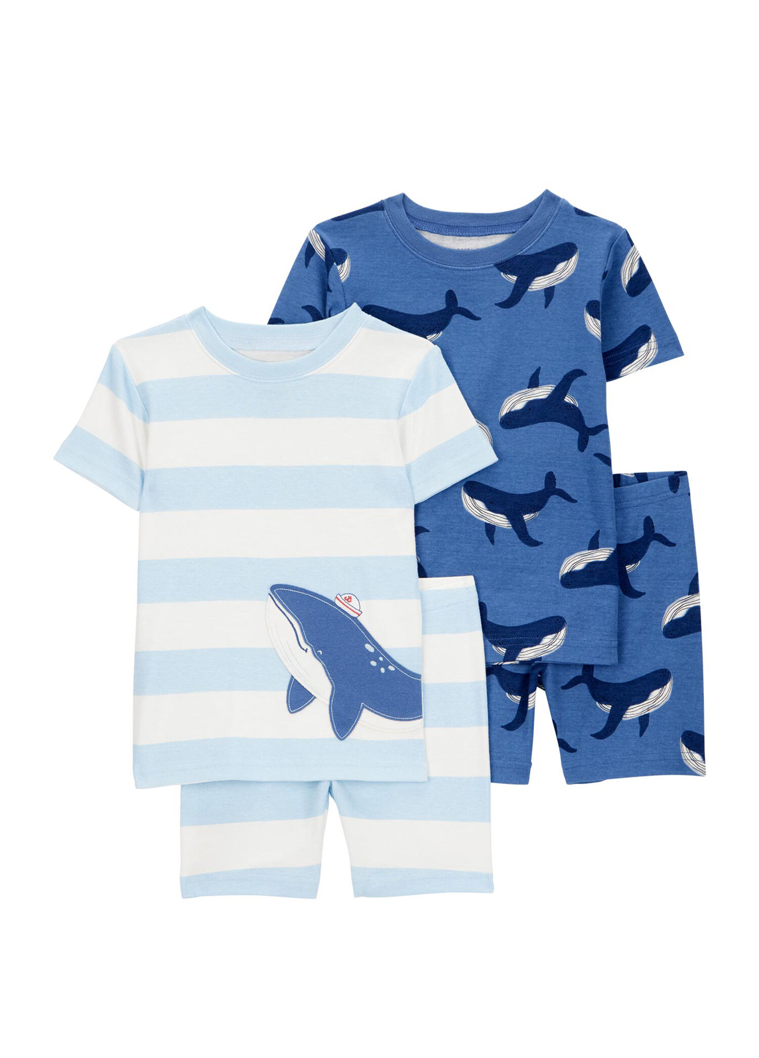 Renkli Desenli Erkek Bebek 4'lü Pijama Takımı