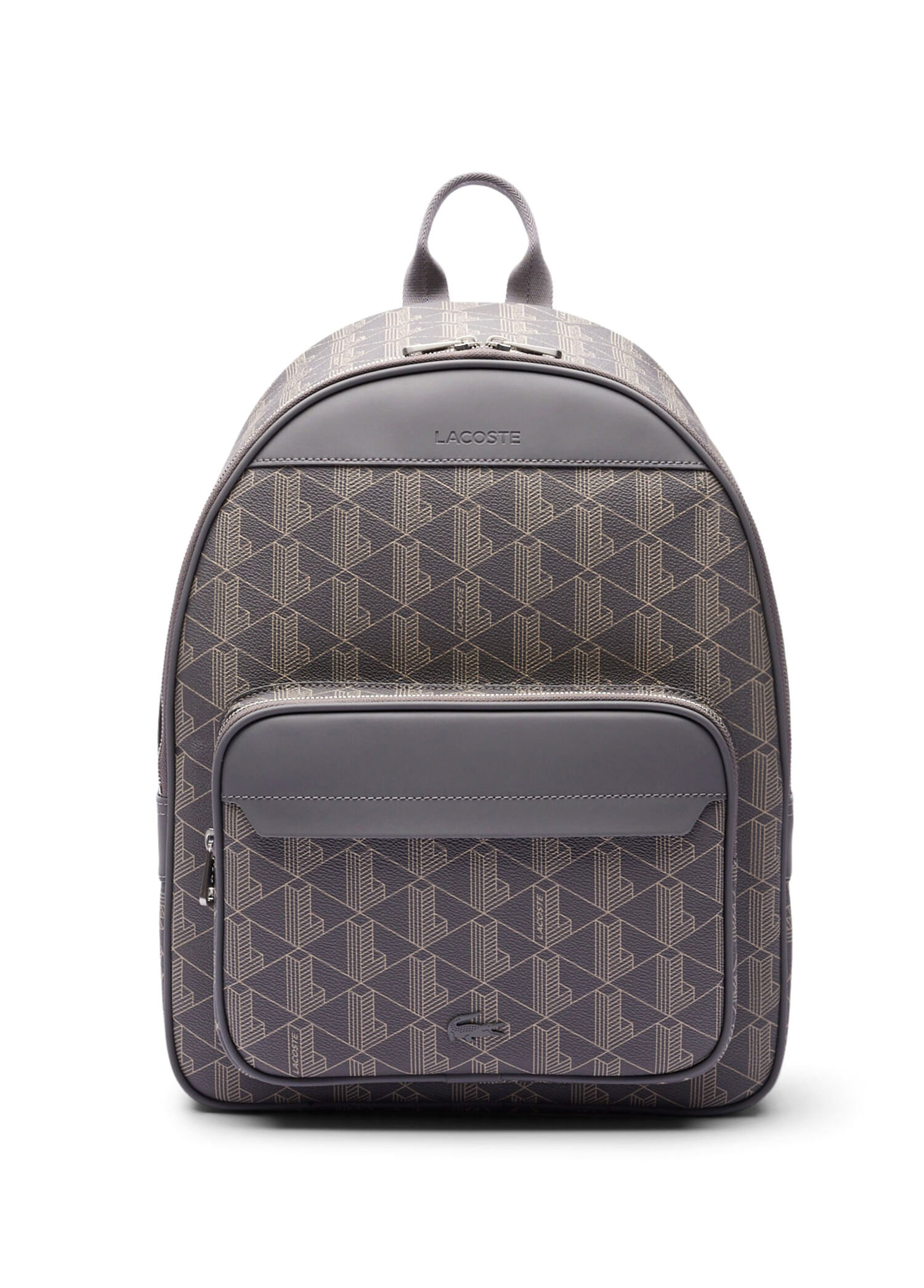 The Blend Gri Monogram Erkek Sırt Çantası