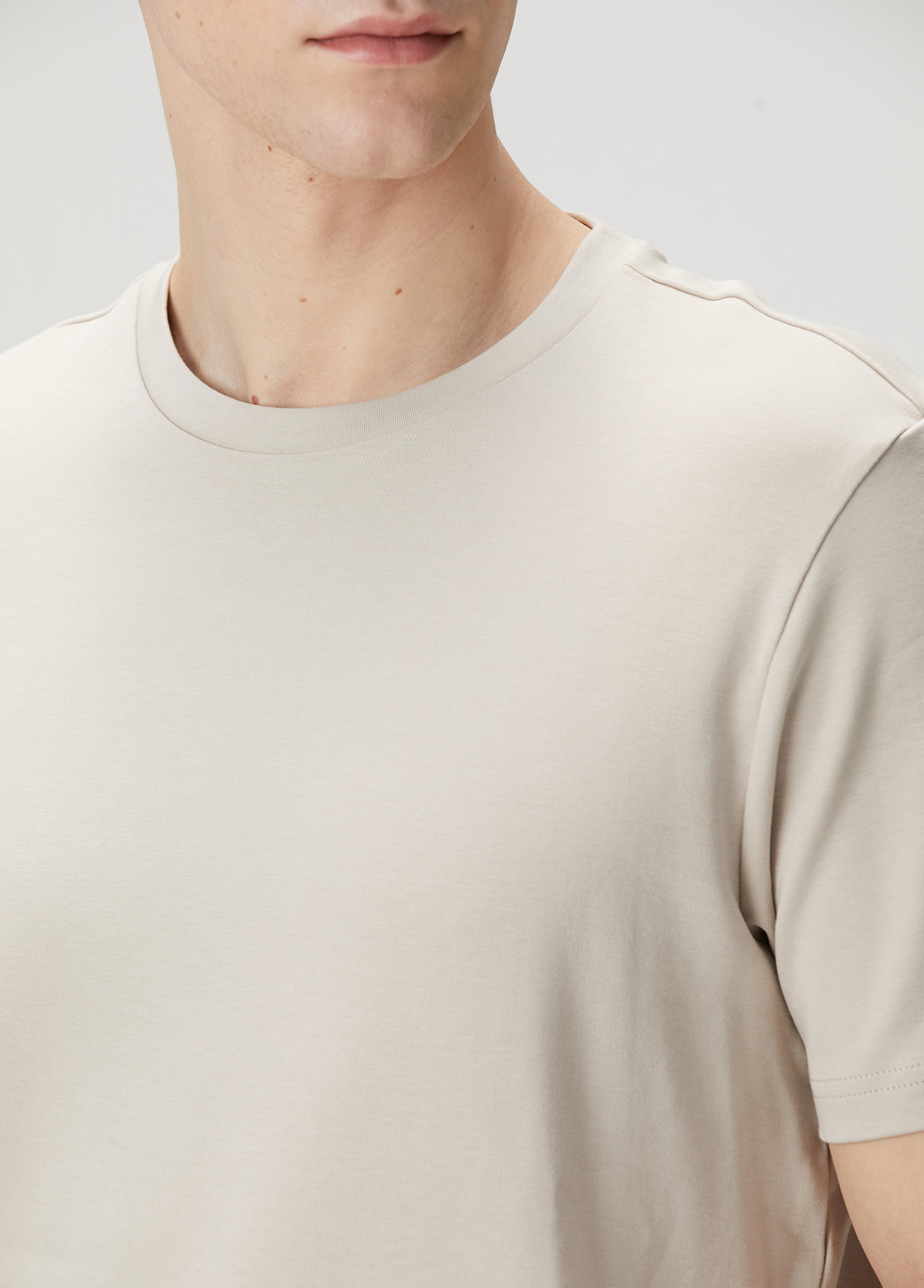 Regular Fit Vizon Interlok T-shirt_4