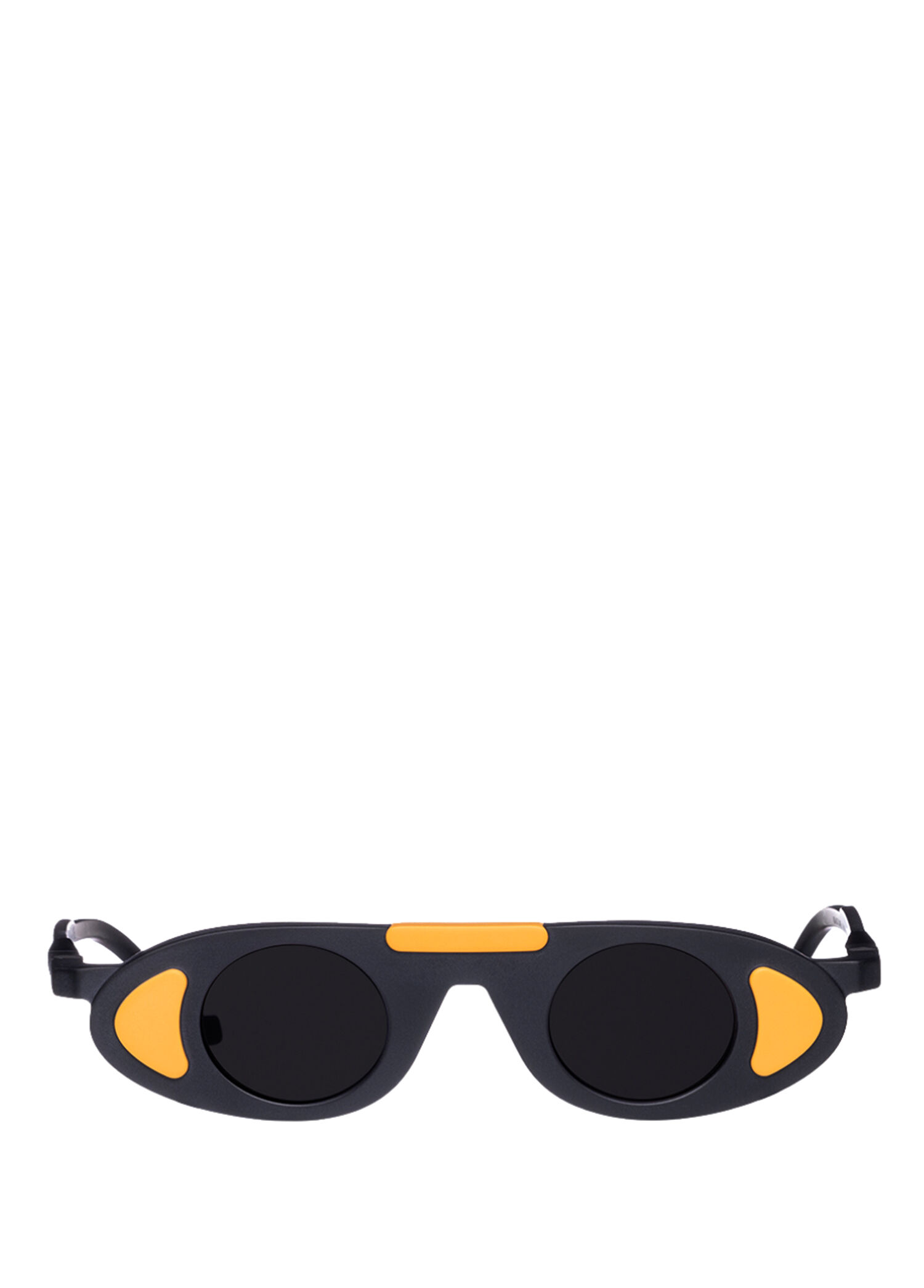 BL0050 Black Yellow Matte Asetat Kadın Güneş Gözlüğü