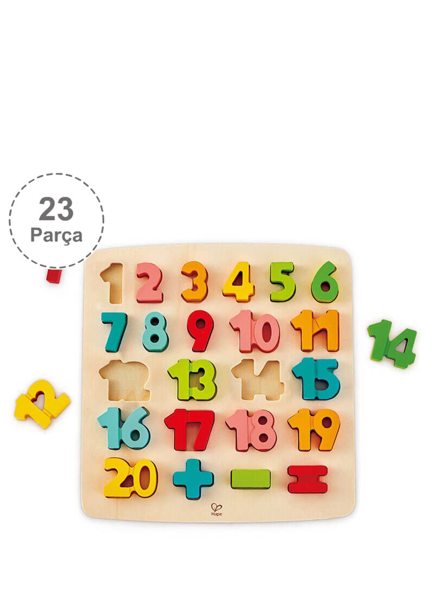 Chunky Puzzle 23 Parça Matematik Yapbozu