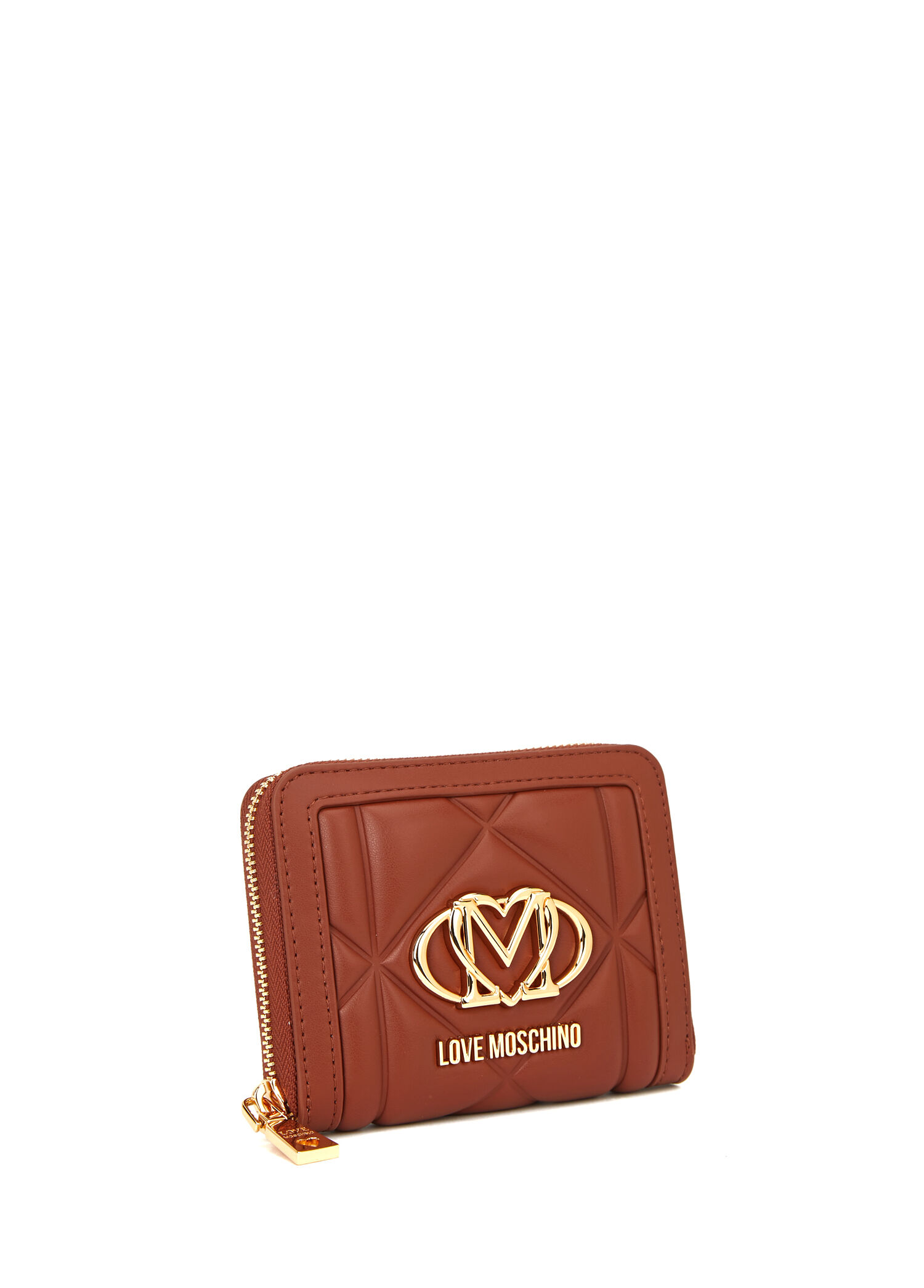 【R&B】Race Brown Tender Love Love Moschino - Kahverengi Kadın Cüzdan - Kestane