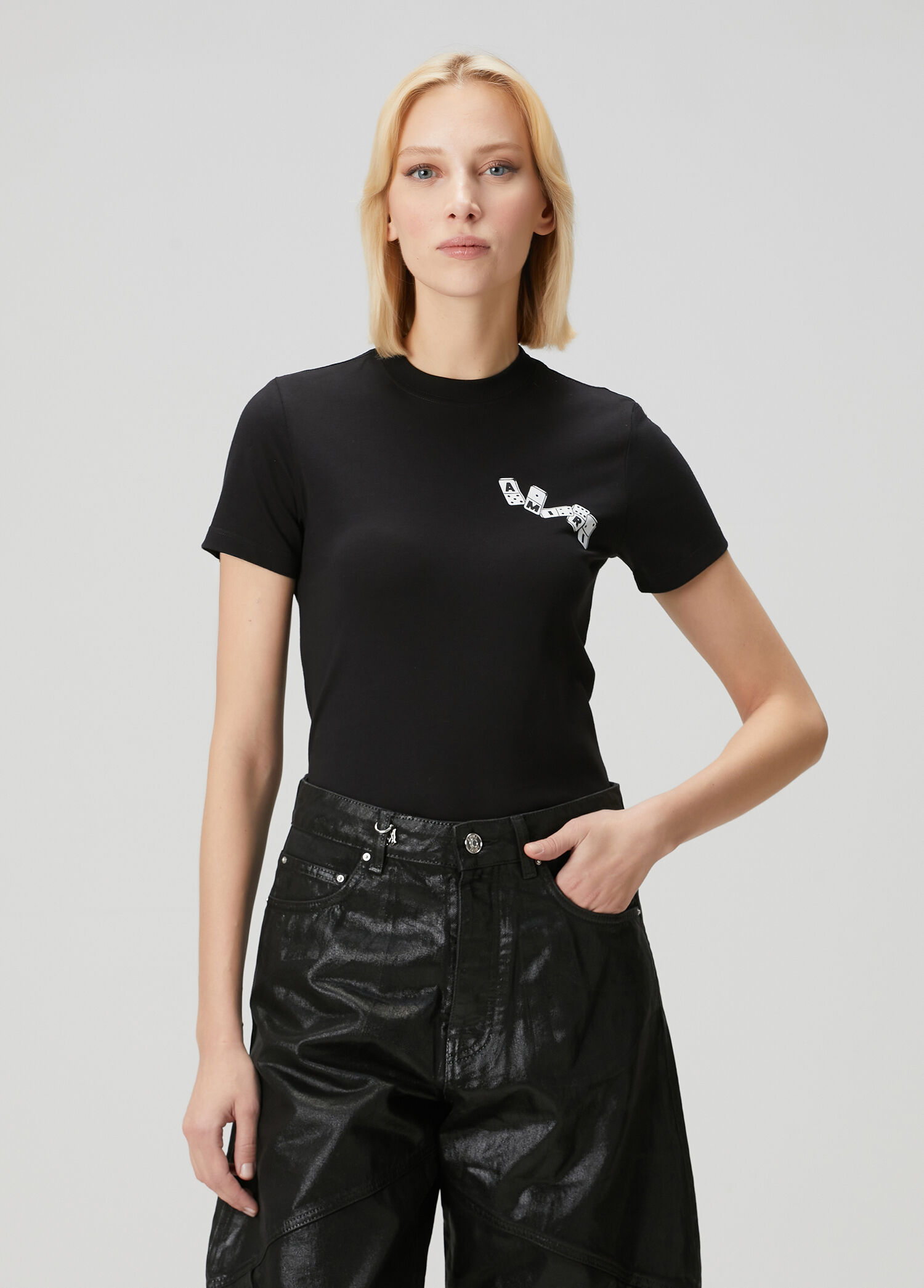 Amiri Domino Siyah T-shirt