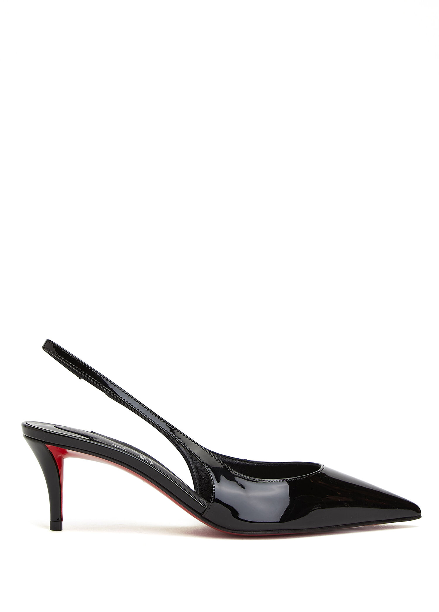 Christian Louboutin Siyah Kadın Miss Z Siyah Deri Topuklu Ayakkabı