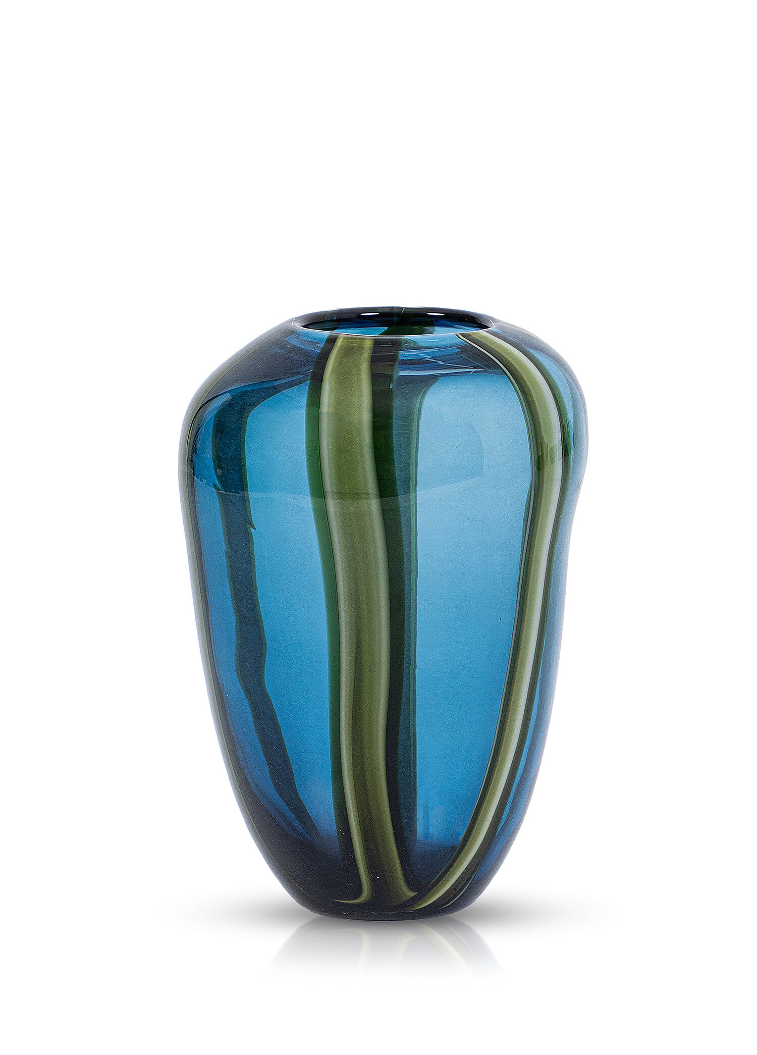 Serenity Green Blue Cam Vazo 28 x 19 cm