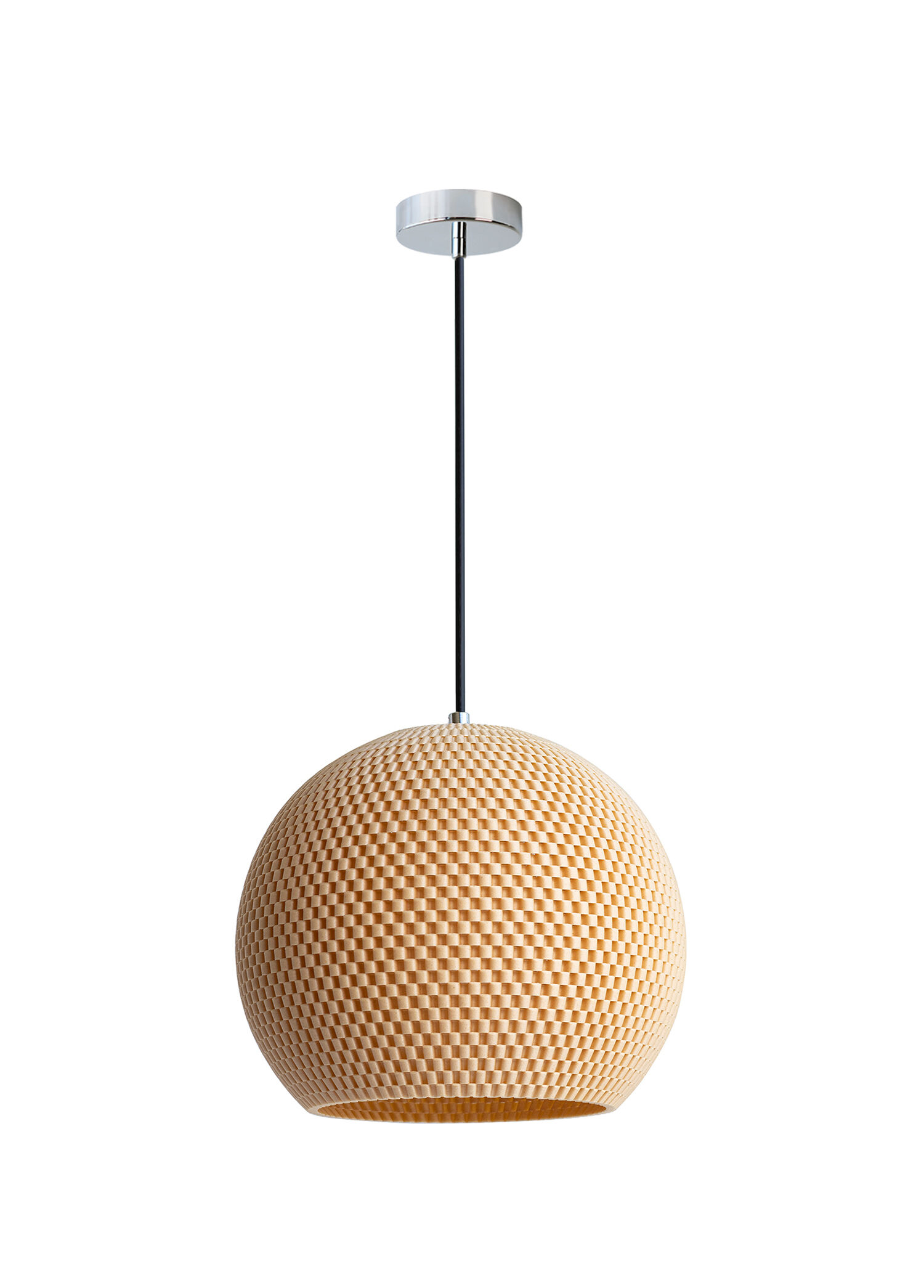 Alva Natural Wood Orta Boy Sarkıt Avize