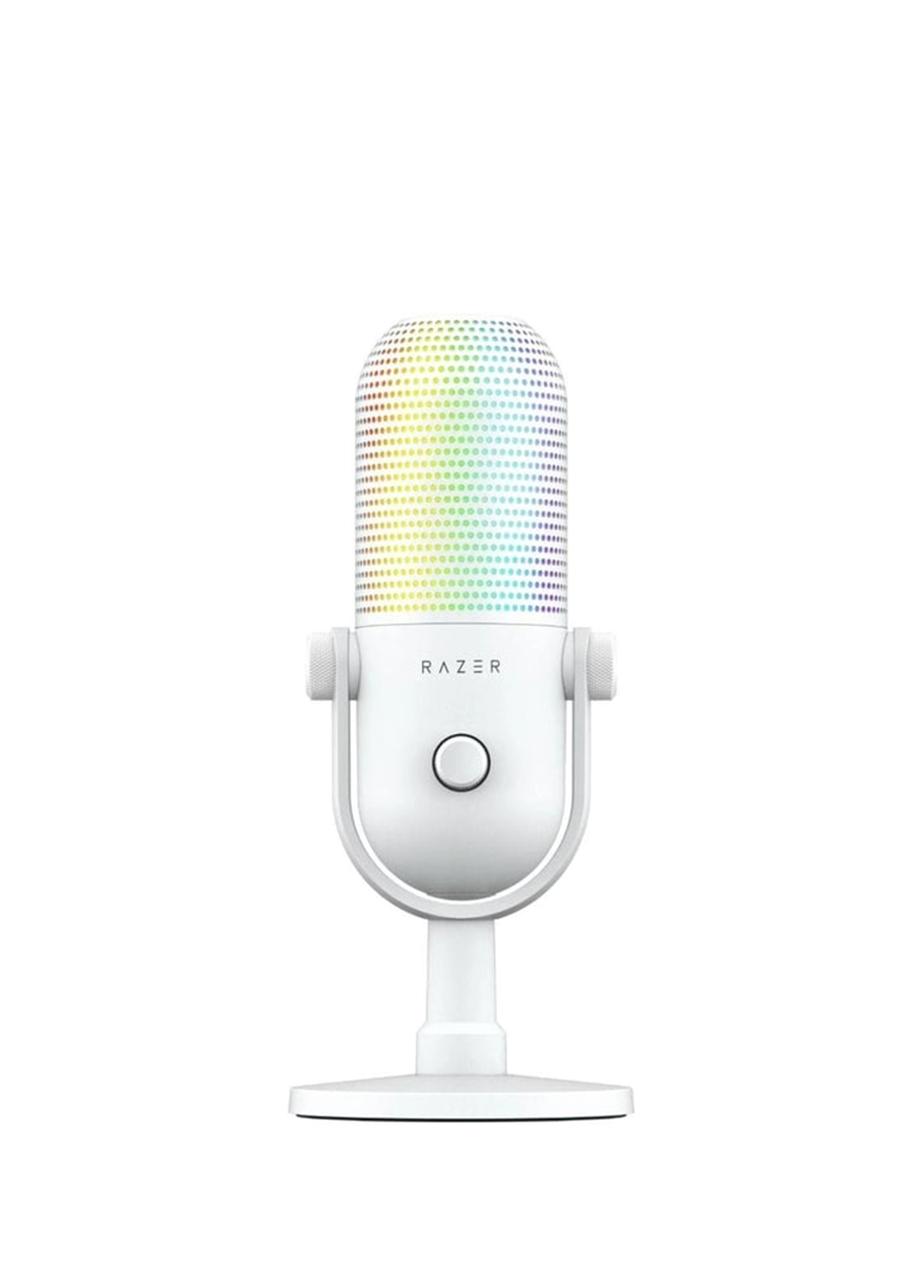 Seiren V3 Chroma Beyaz RGB Mikrofon RZ19-05060200-R3M1