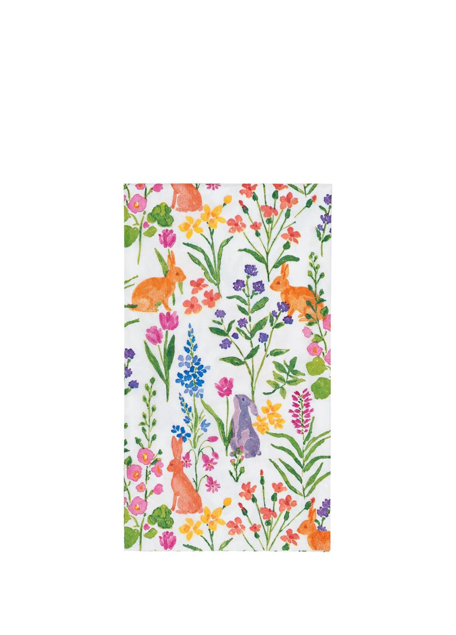 Bunny Field Guest Towel Desenli 15'li Servis Peçetesi Seti