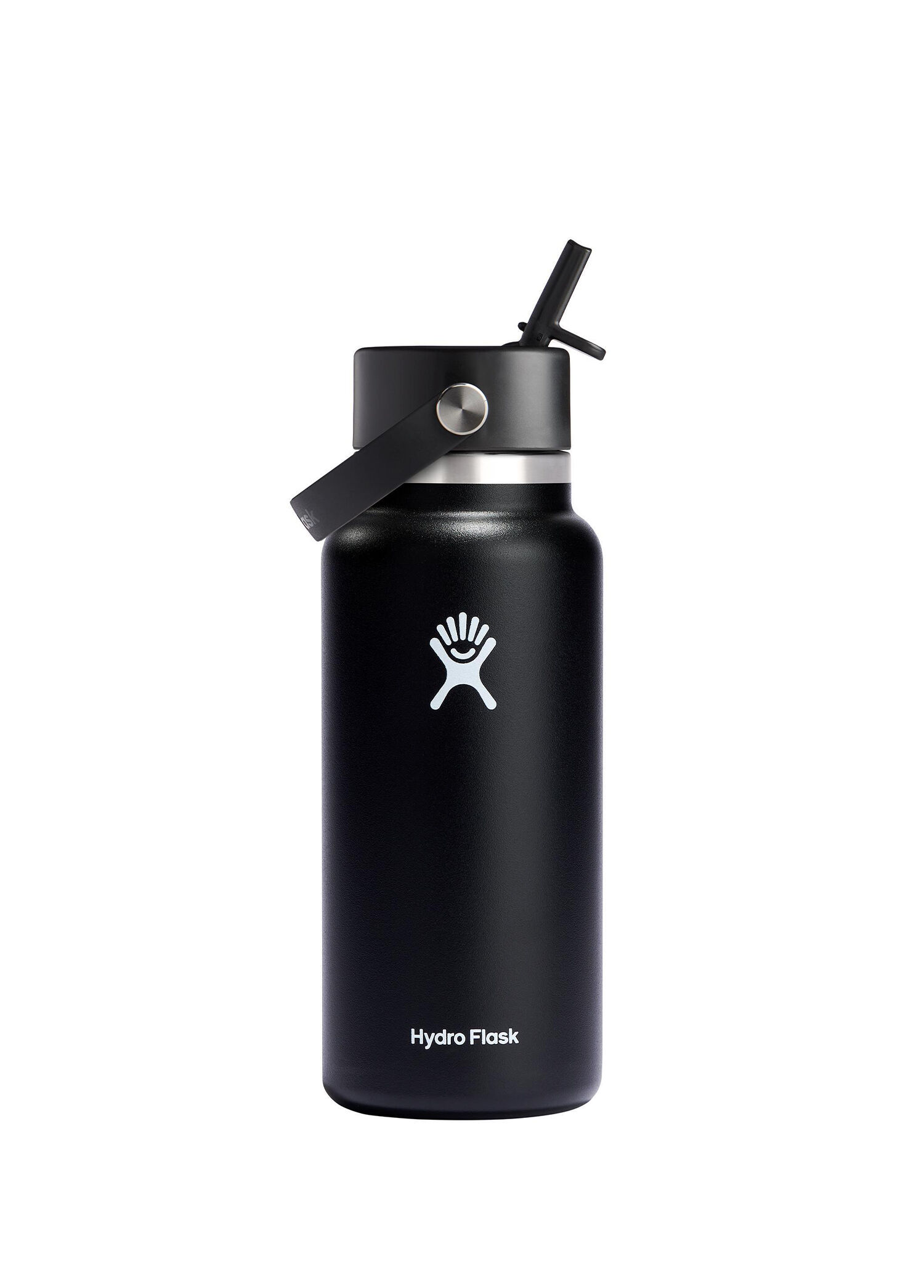 Hydro Flask - Geniş Kapak Pipetli Termos 946 ml  - Siyah