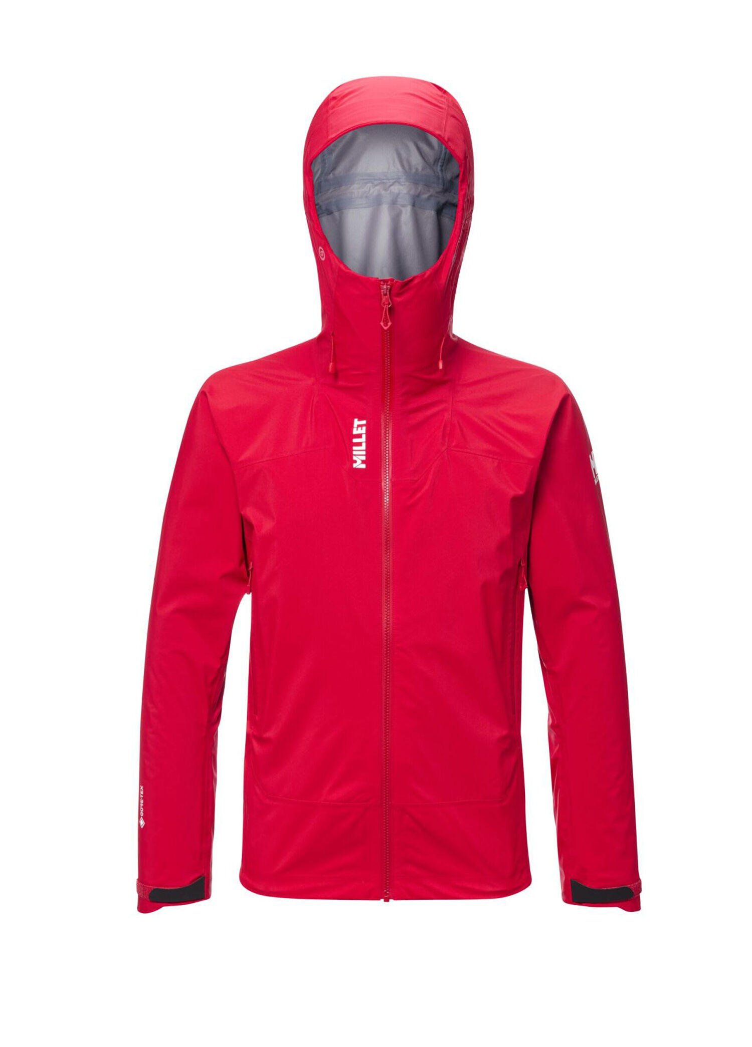 KAMET Kırmızı Kapüşonlu Goretex Erkek Spor Ceket MIV10557