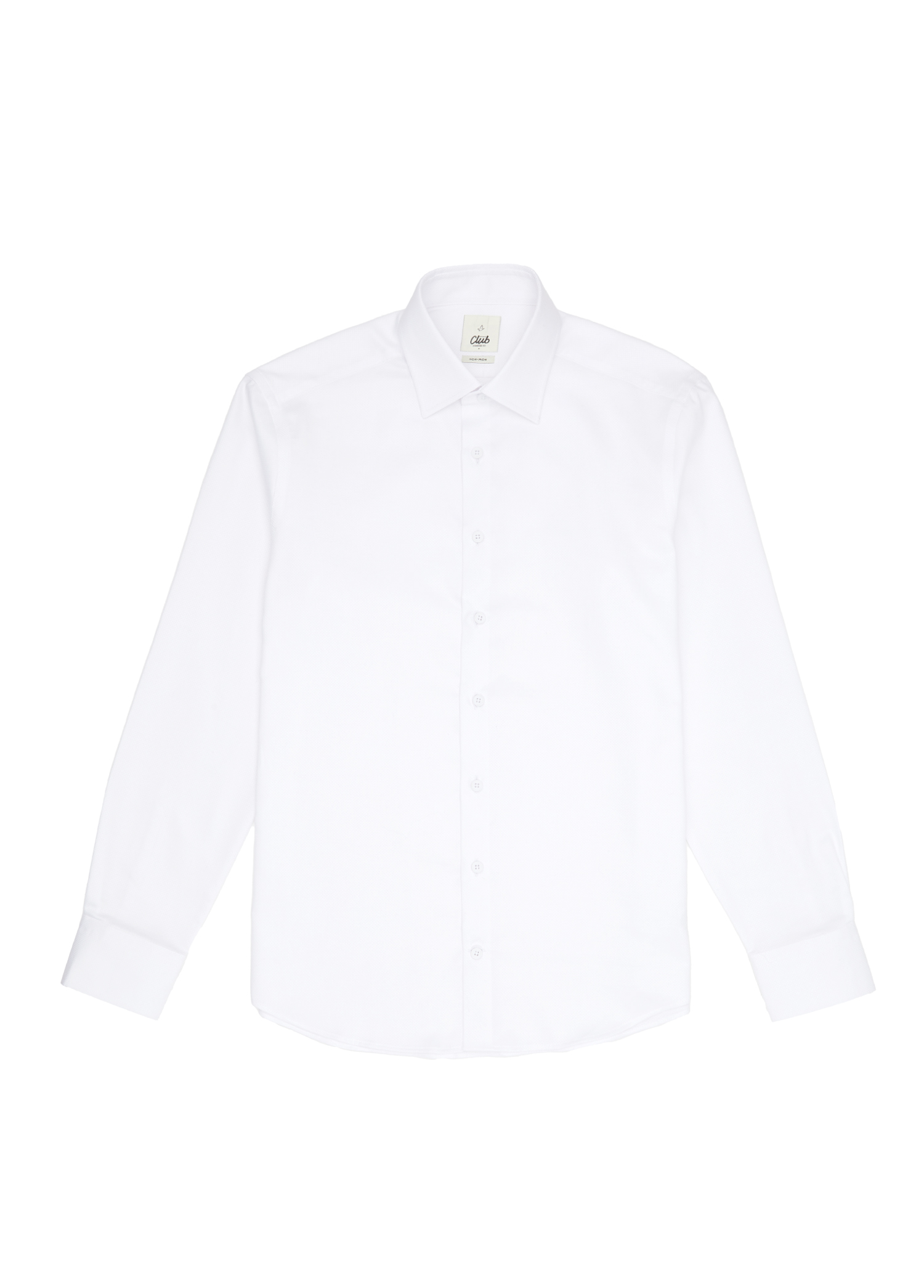 Comfort Fit Beyaz Non-Iron Gömlek_7
