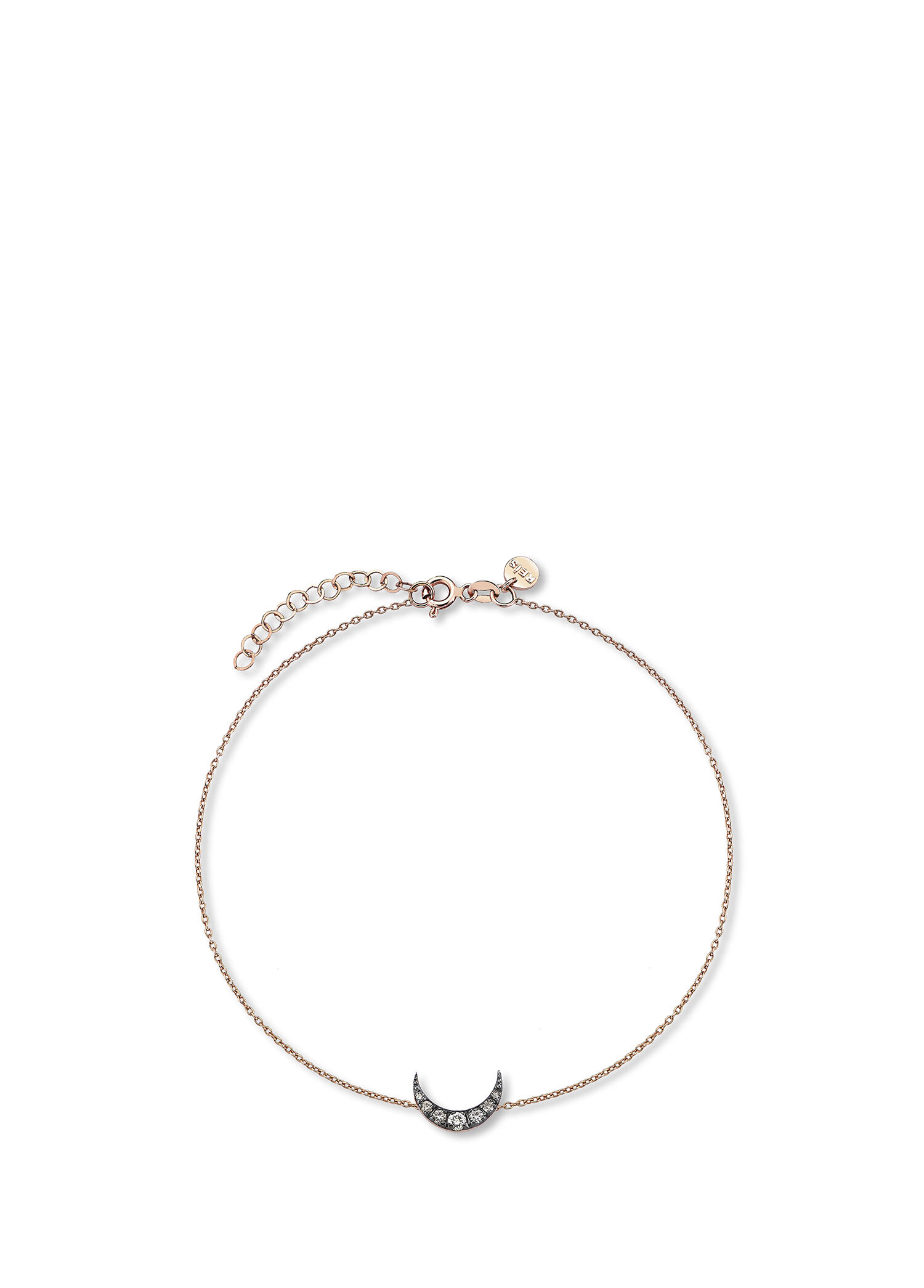 Luna 14 Ayar Rose Gold Kadın Bileklik