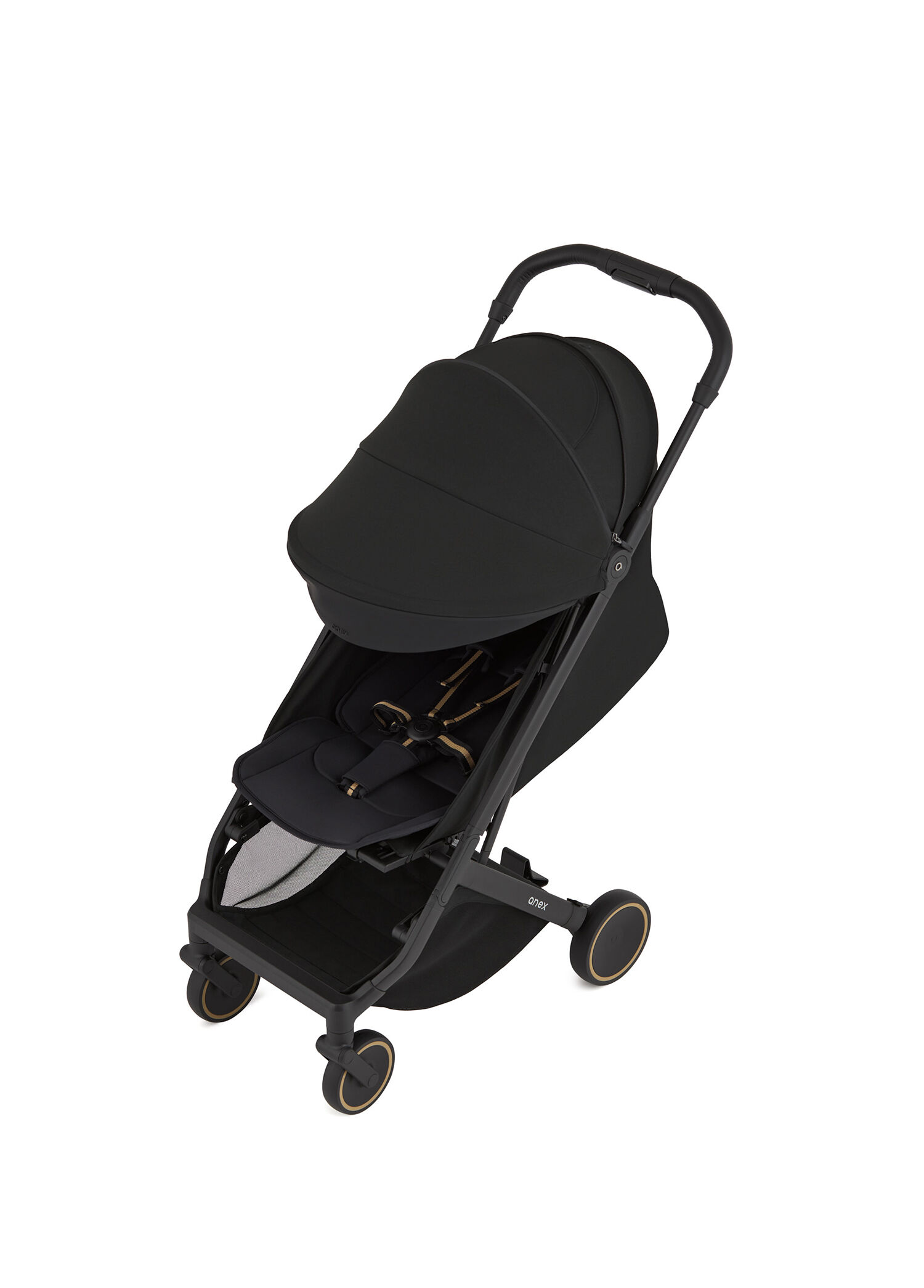 Air-X² Nero Tek Elle Katlanan Kabin Boy Bebek Arabası