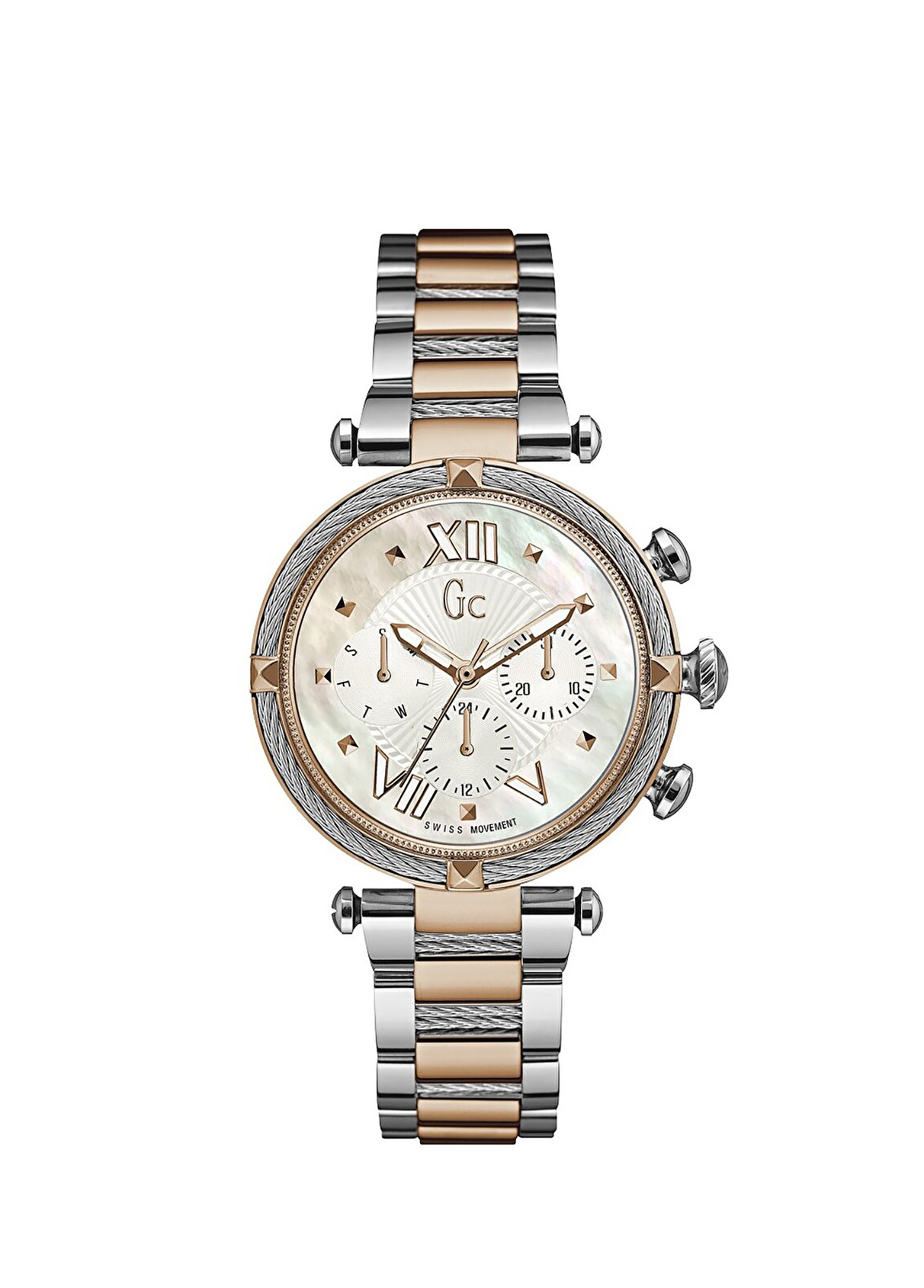 GCY16002L1MF Rose Gold Metalik Gri Kadın Kol Saati