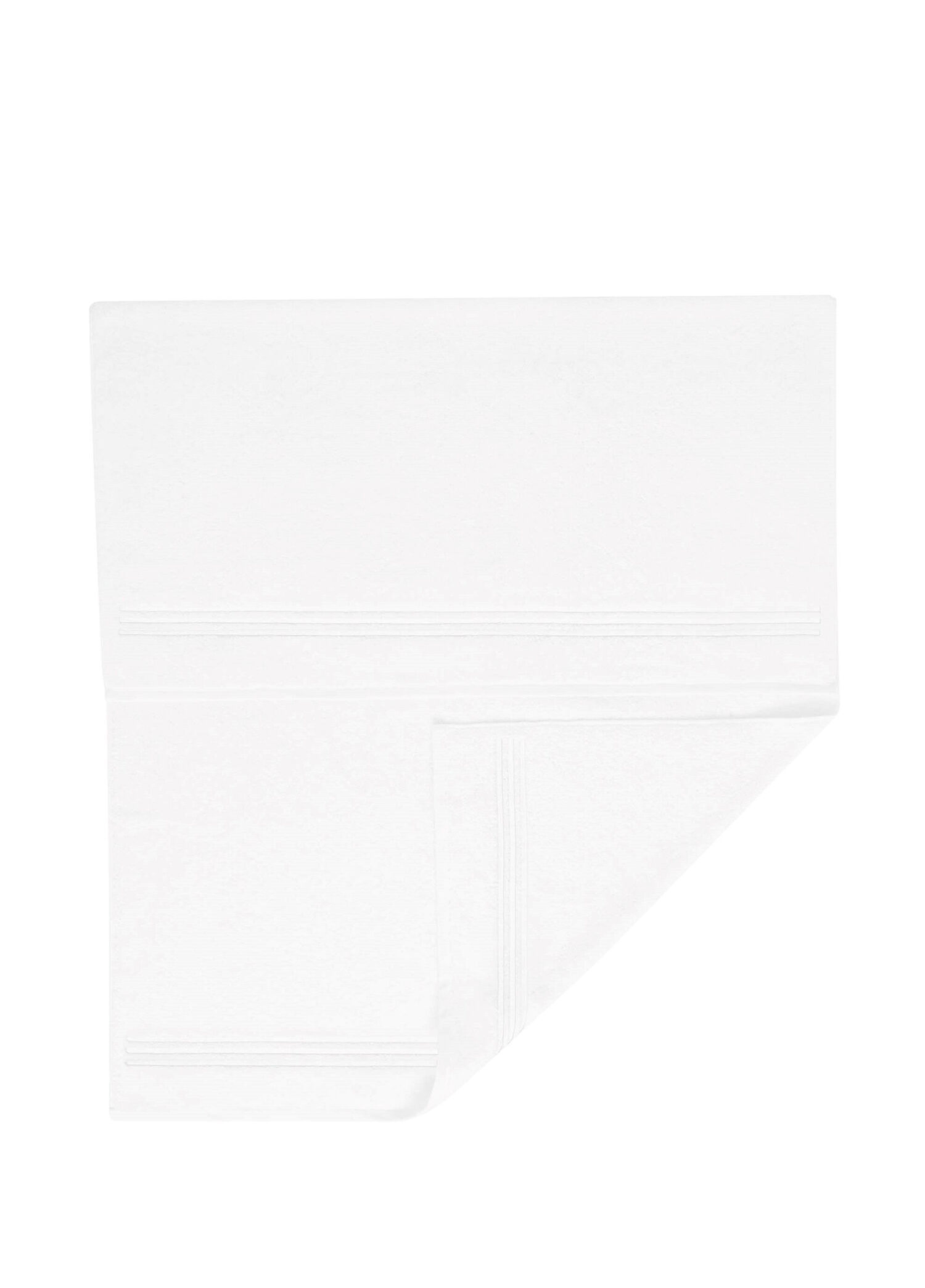 Trio Beyaz Pamuklu Banyo Havlusu 90x150 cm