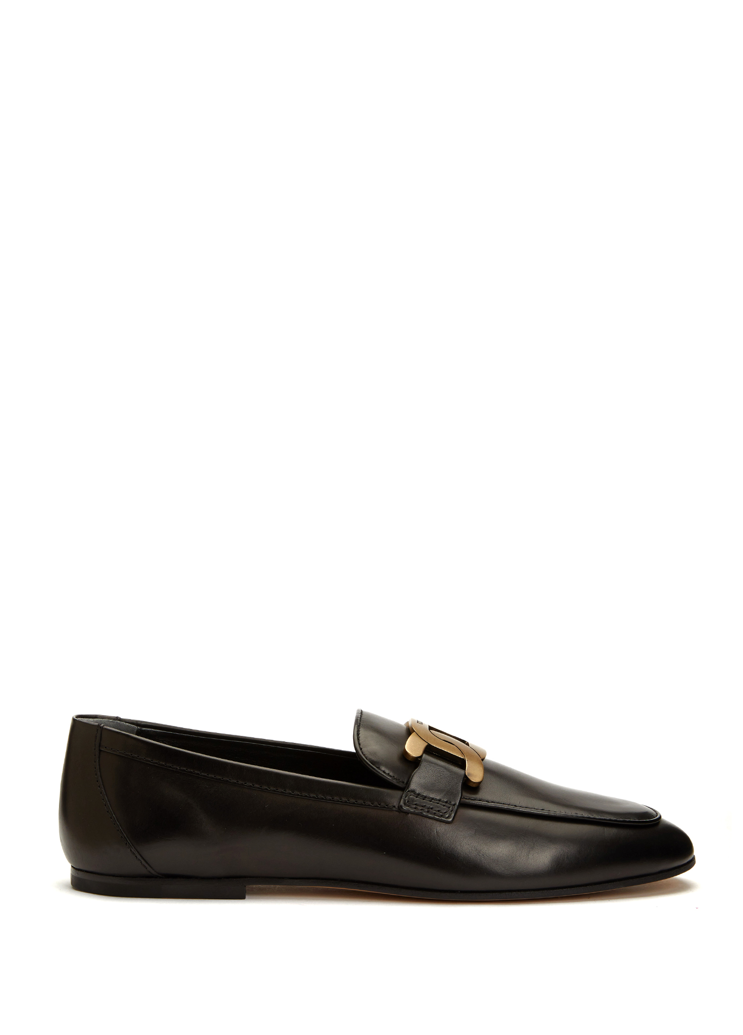 Beymen Siyah Zincir Bantlı Kadın Deri Loafer. 1 Beymen Siyah Zincir Bantlı Kadın Deri Loafer. 1