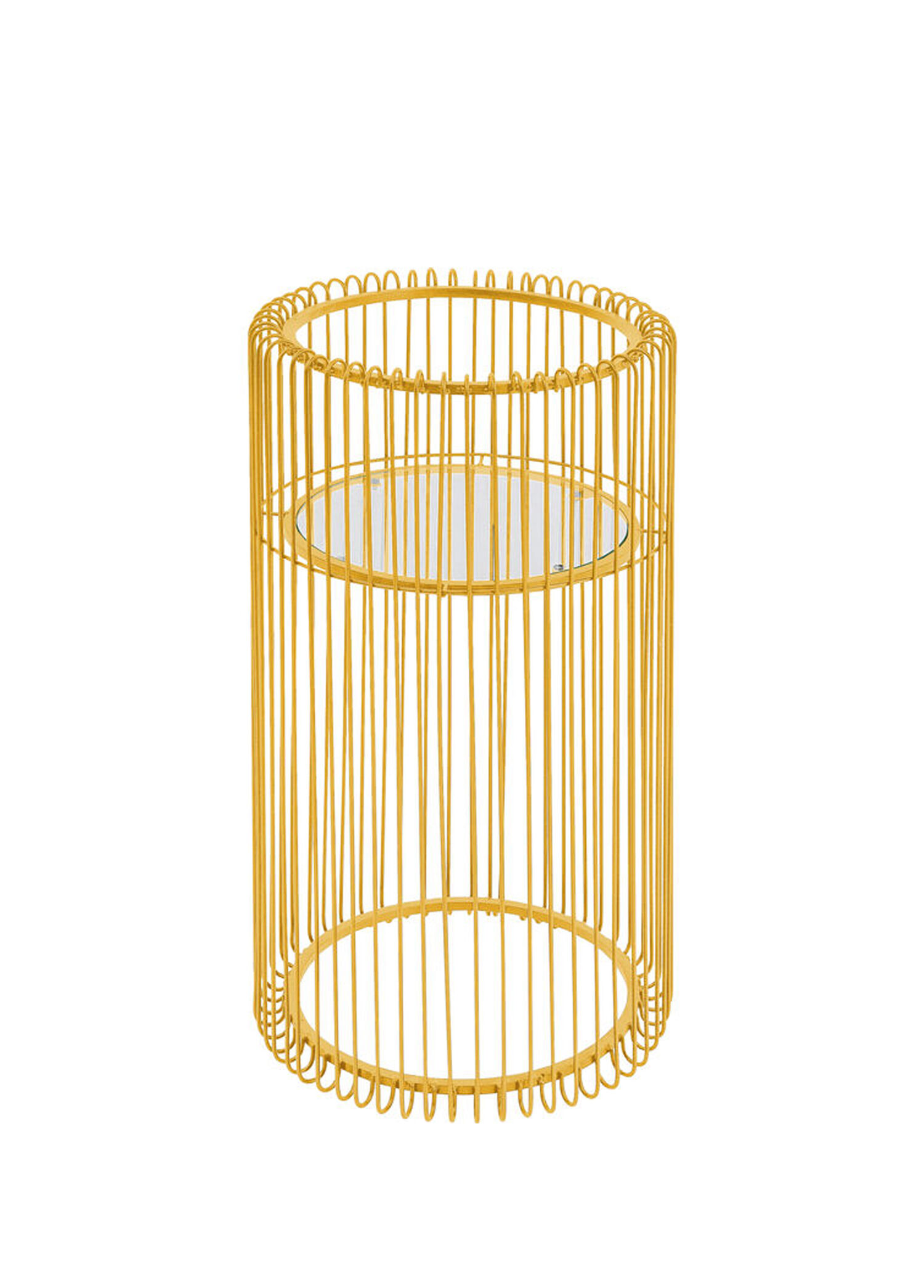 Wire Gold Çelik Saksı 70 cm