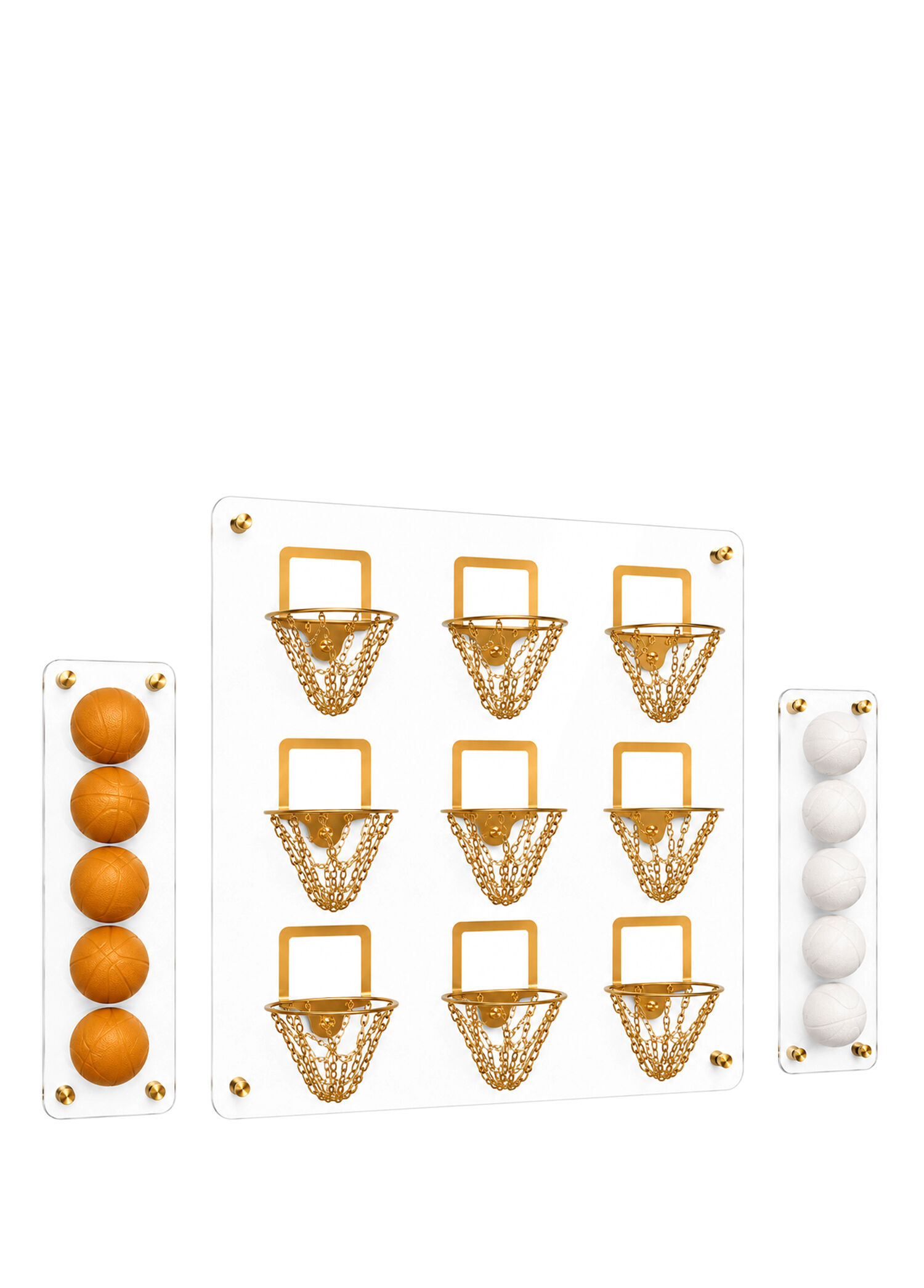 Archtwain - Luxury Gold Cam Tic Tac Toe Basketball Game