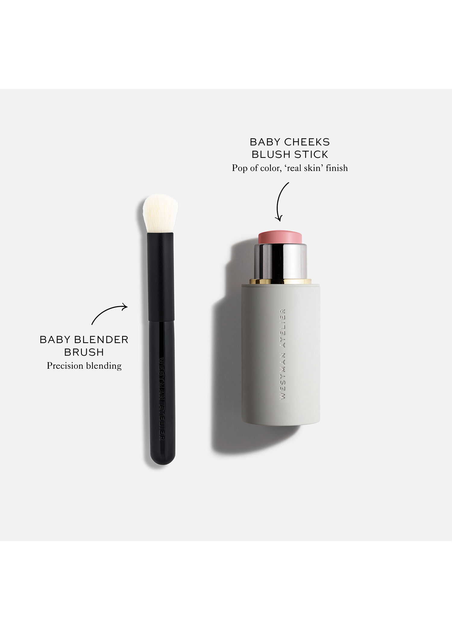 Westman Atelier - Baby Cheeks Blush Stick - Poppet - POPPET