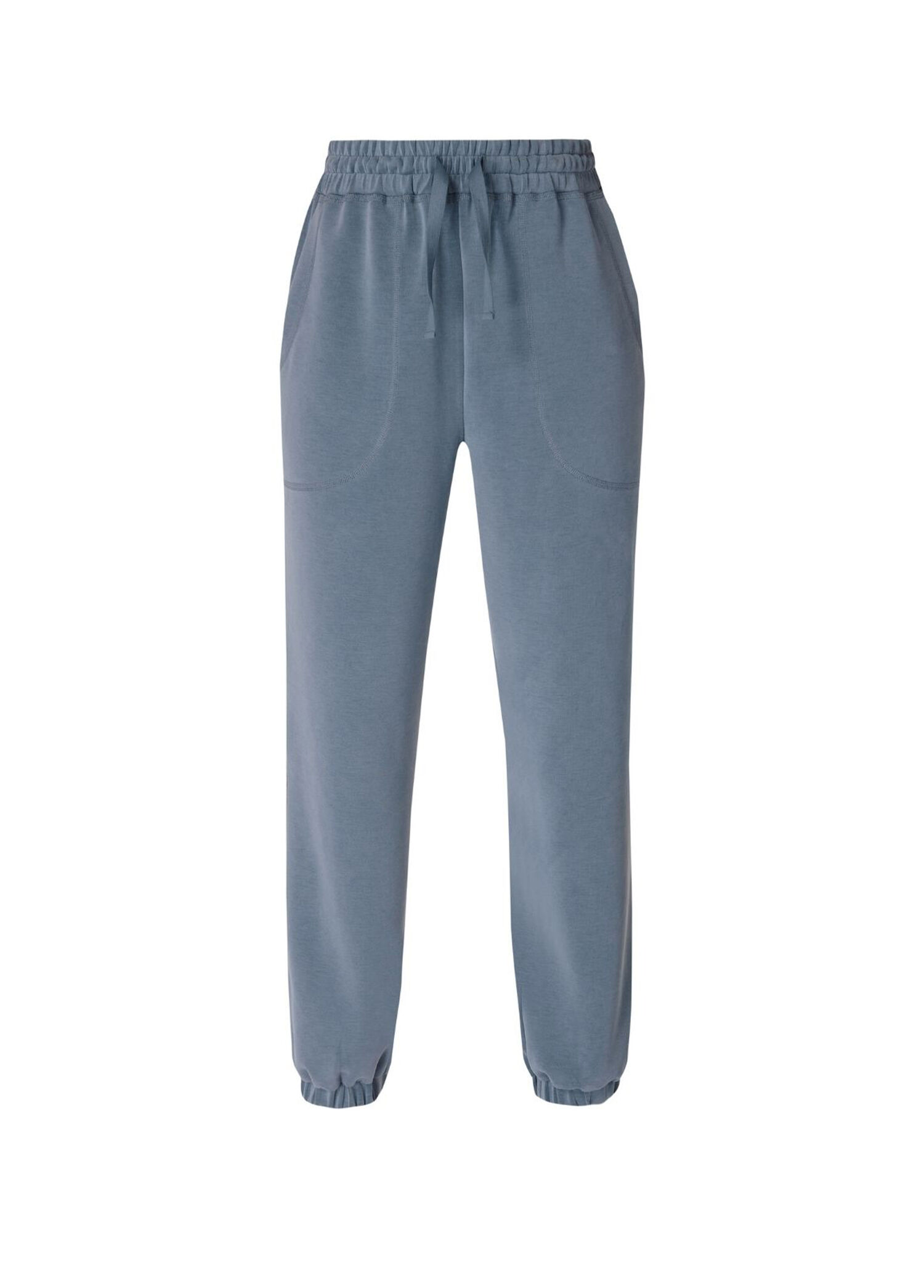 Sand Wash Cuffed Trouser Mavi Kadın Spor Pantolon
